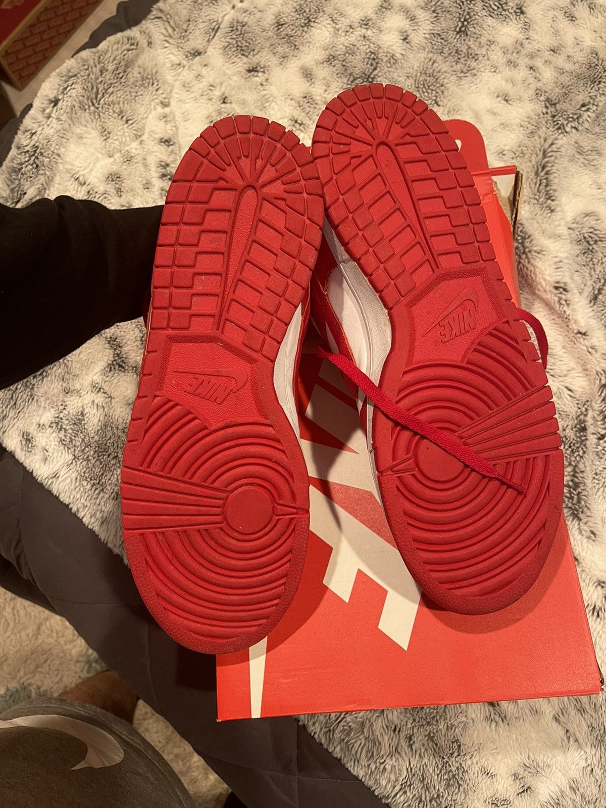 Nike Dunk Low University Red Size US 13 / EU 46 - 9 Thumbnail