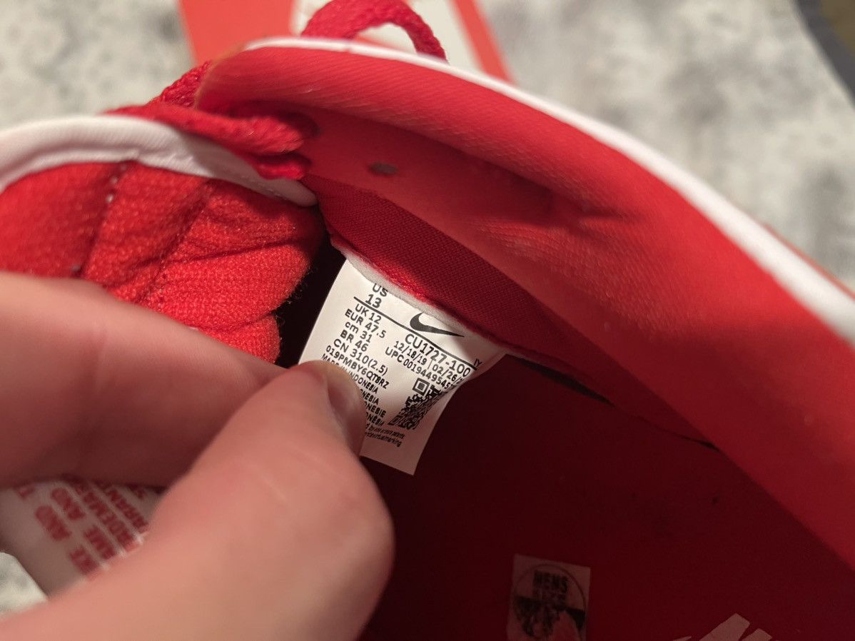 Nike Dunk Low University Red Size US 13 / EU 46 - 6 Thumbnail
