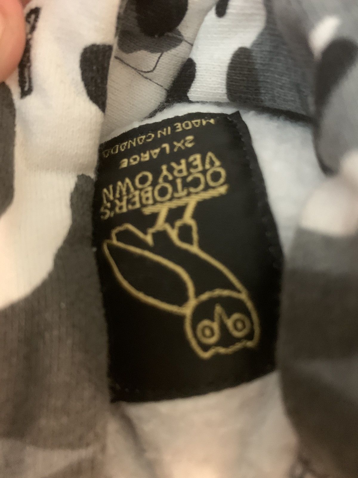 Drake OVO CAMO ARMY GREY OG OWL HOODIE 2016 RELEASE Size US XXL / EU 58 / 5 - 4 Thumbnail