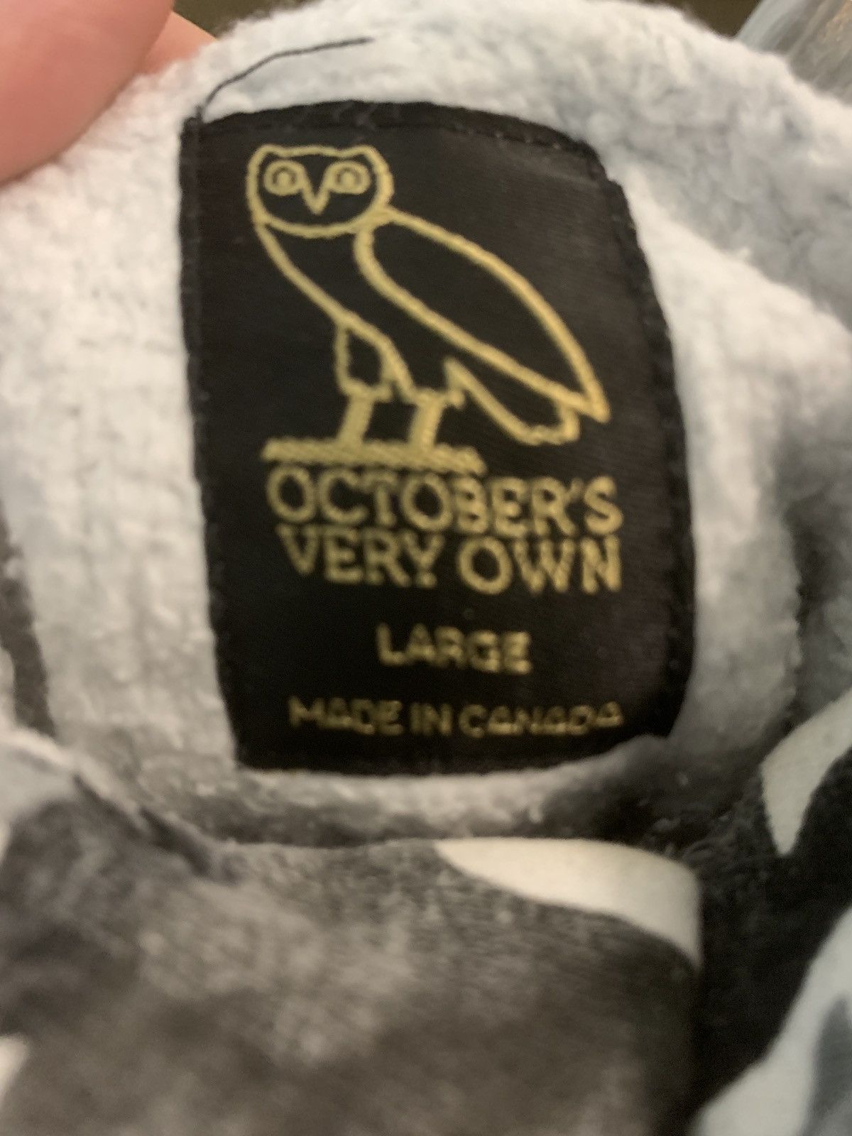 Drake OVO CAMO ARMY GREY OG OWL HOODIE 2016 RELEASE Size US L / EU 52-54 / 3 - 4 Thumbnail