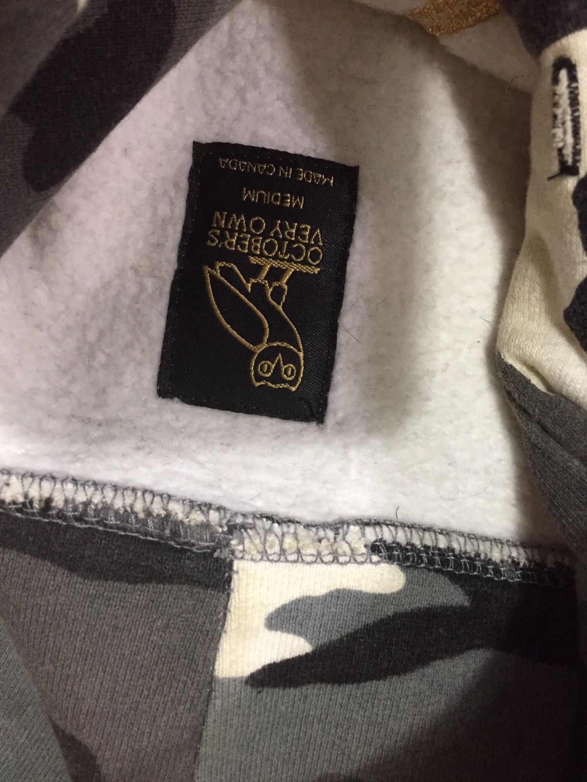 Drake OVO CAMO ARMY GREY OG OWL HOODIE 2016 RELEASE Size US M / EU 48-50 / 2 - 3 Thumbnail