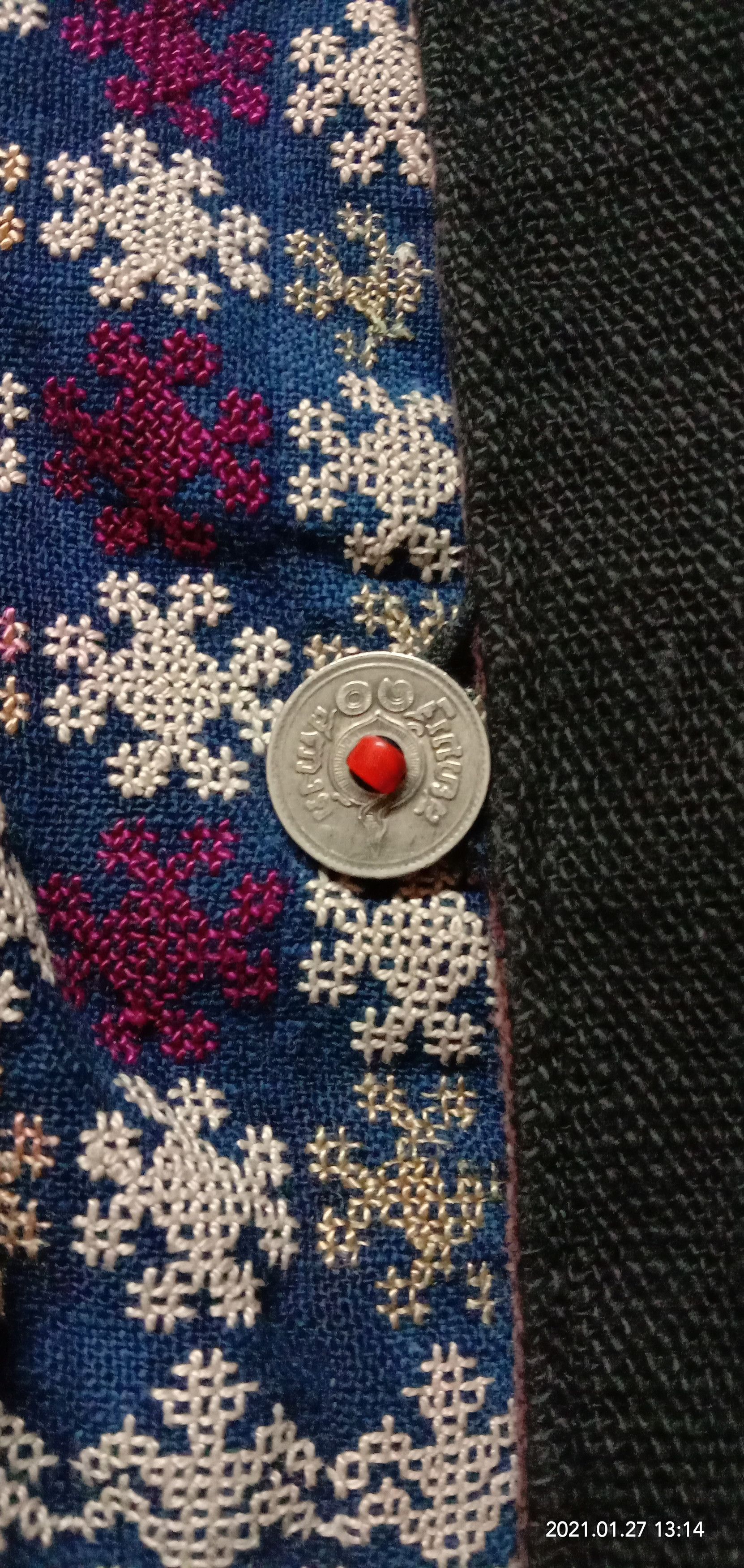 Designer × Japanese Brand Japanese Brand Patchwork Button Jacket Size US M / EU 48-50 / 2 - 7 Thumbnail