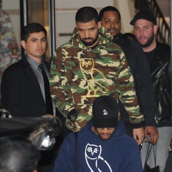Drake OVO CAMO ARMY GREEN OG OWL HOODIE 2016 RELEASE Size US L / EU 52-54 / 3 - 4 Thumbnail