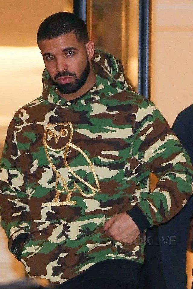 Drake OVO CAMO ARMY GREEN OG OWL HOODIE 2016 RELEASE Size US XL / EU 56 / 4 - 3 Thumbnail