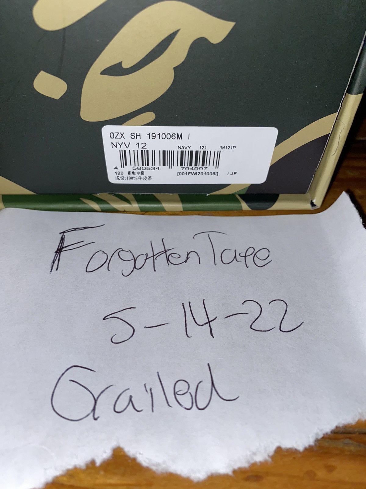 A Bathing Ape Bape Bapesta Roadsta Reflective Pack Blue/Red