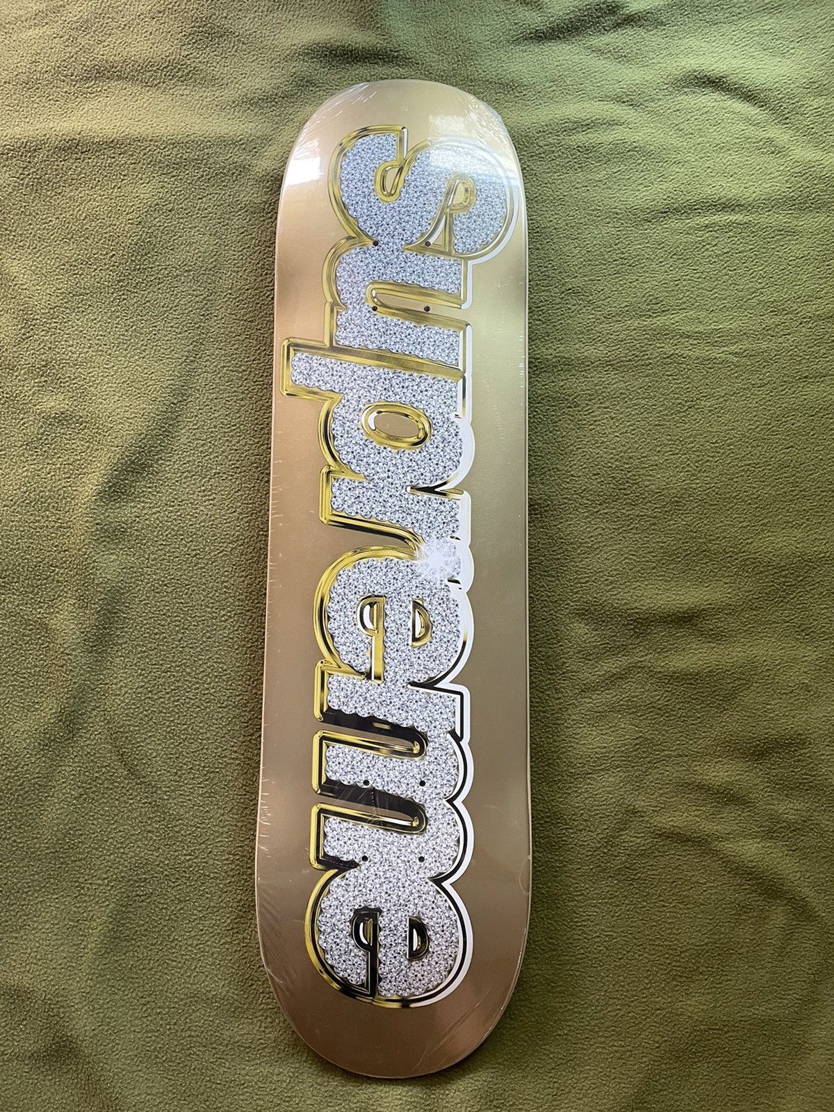 Supreme Supreme Box Logo Bling Skateboard Deck | Grailed Supreme Supreme Box Logo Bling Skateboard Deck | Grailed