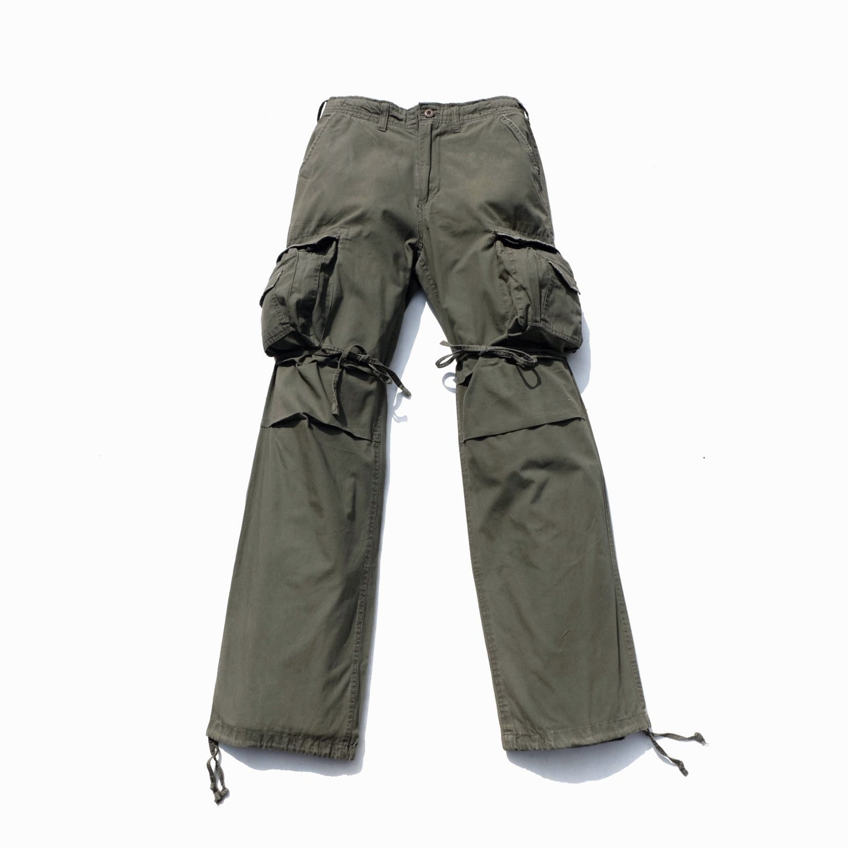 Japanese Brand UNBRANDED/UNKNOWN bondage cargo pants Size US 29 - 1 Thumbnail
