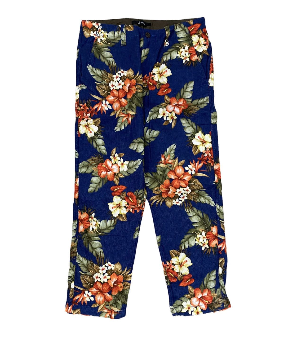 Japanese Brand John Bull Floral pants Size US 29 - 1 Thumbnail