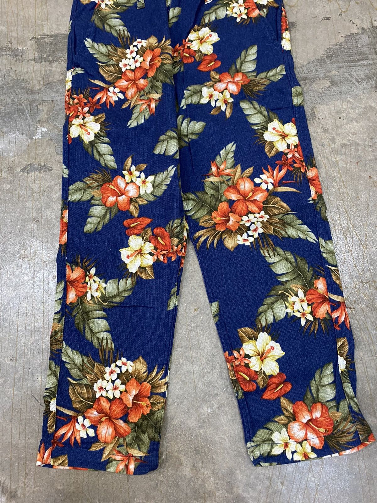 Japanese Brand John Bull Floral pants Size US 29 - 4 Thumbnail