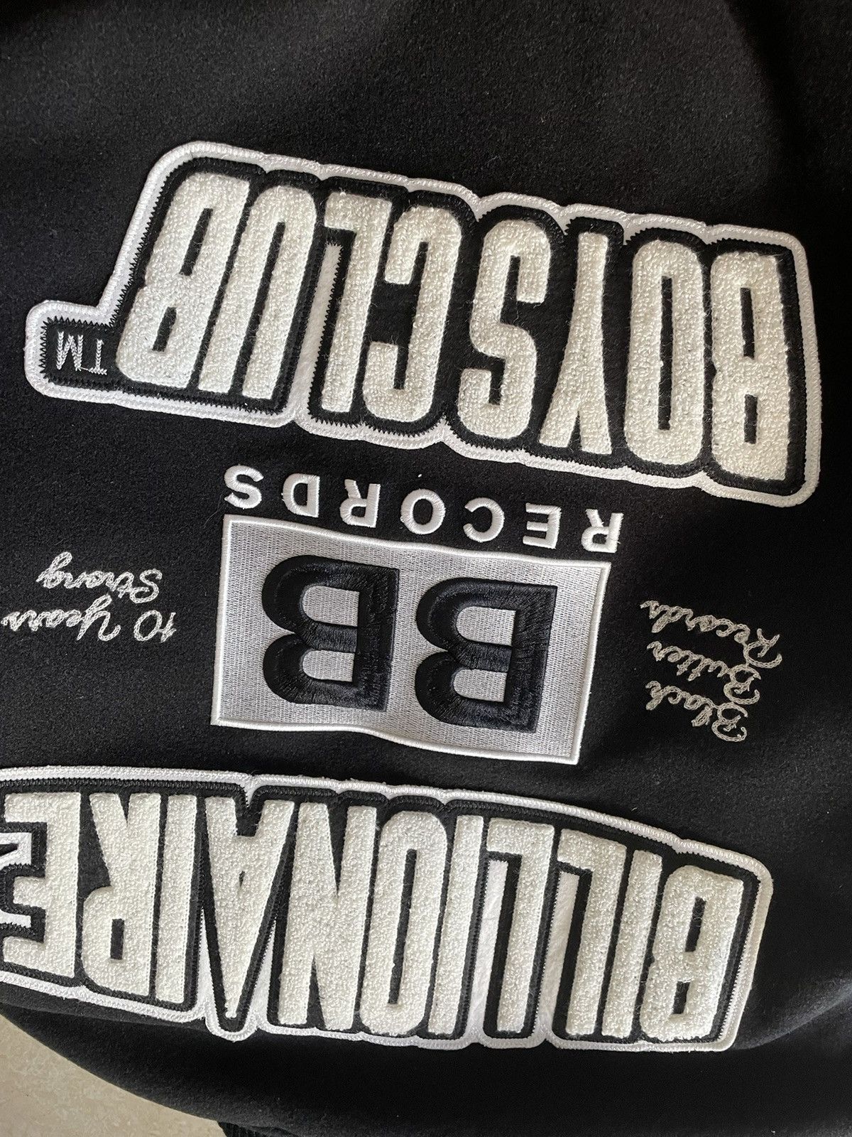 Billionaire Boys Club black butter record 10 years anniversary varsity jacket L Size US L / EU 52-54 / 3 - 9 Thumbnail