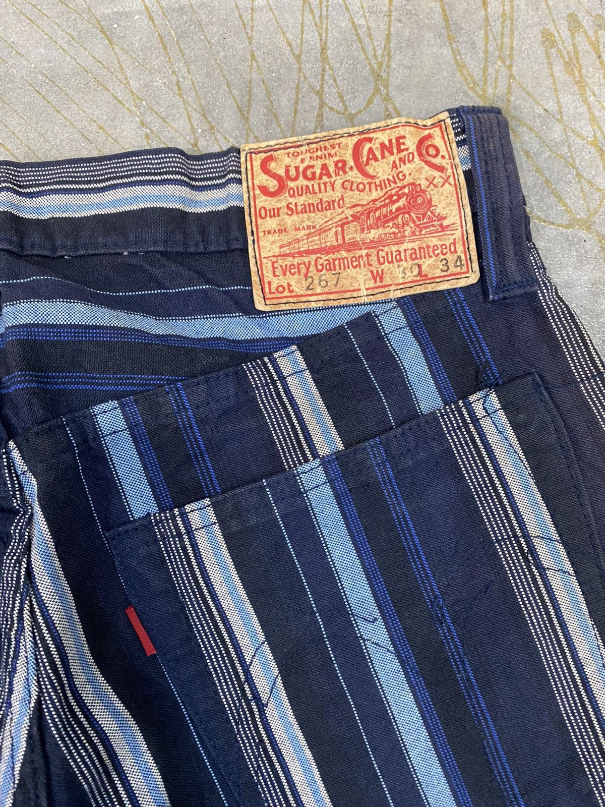 Sugar Cane Sugar cane Stripe pants Size US 30 / EU 46 - 10 Thumbnail