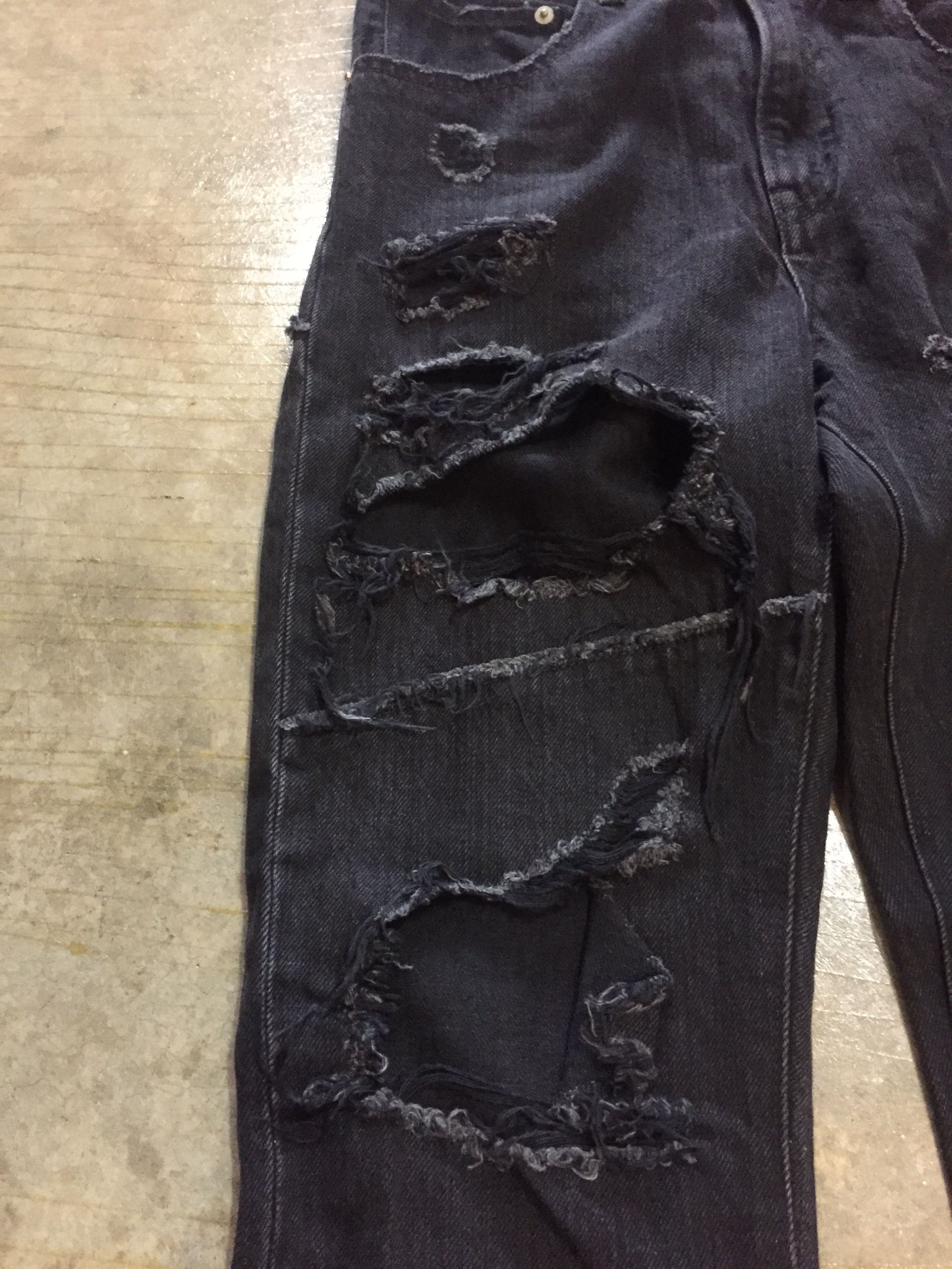 20471120 × Beauty Beast × Japanese Brand RNA Japan distresses hagi pants Size 28" / US 6 / IT 42 - 5 Thumbnail