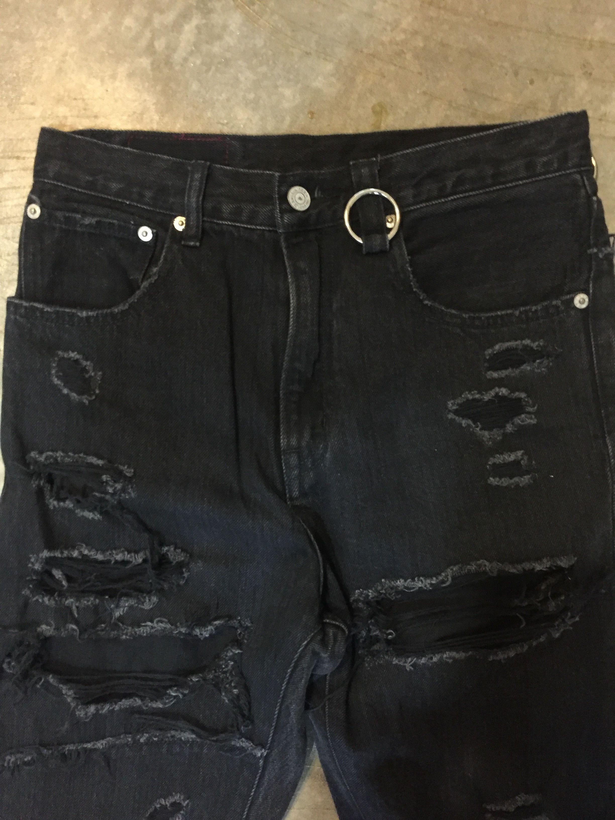 20471120 × Beauty Beast × Japanese Brand RNA Japan distresses hagi pants Size 28" / US 6 / IT 42 - 7 Thumbnail