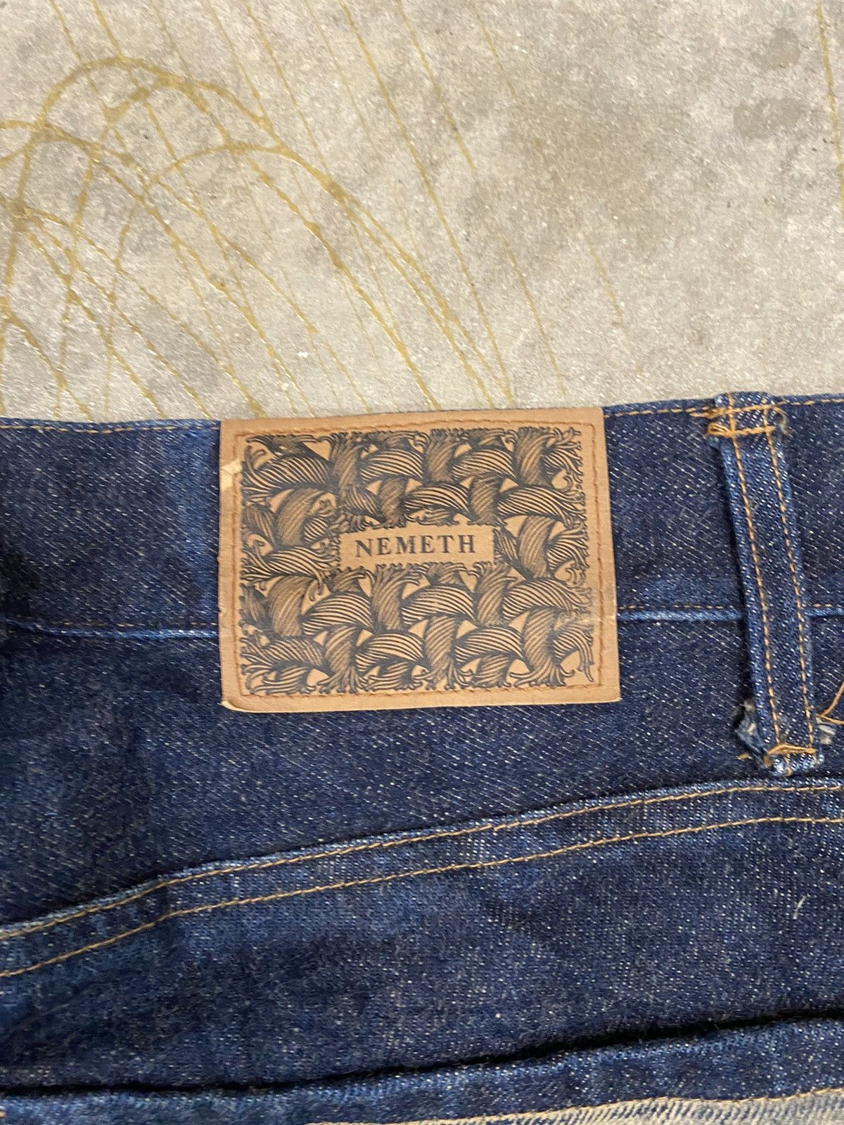 Christopher Nemeth 90's Iconic Christopher Nemeth knee contra stich Size US 34 / EU 50 - 11 Thumbnail