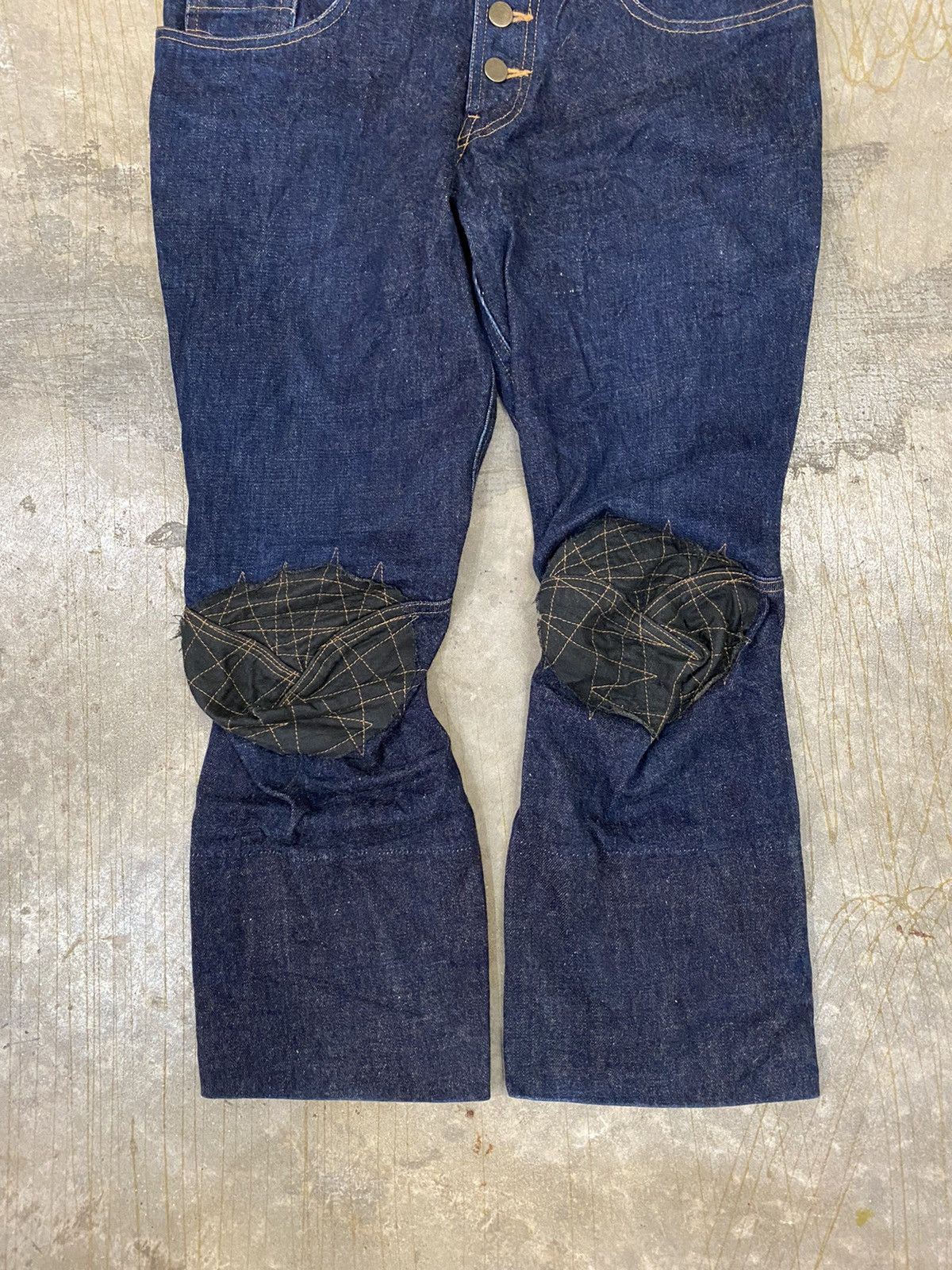 Christopher Nemeth 90's Iconic Christopher Nemeth knee contra stich Size US 34 / EU 50 - 4 Thumbnail