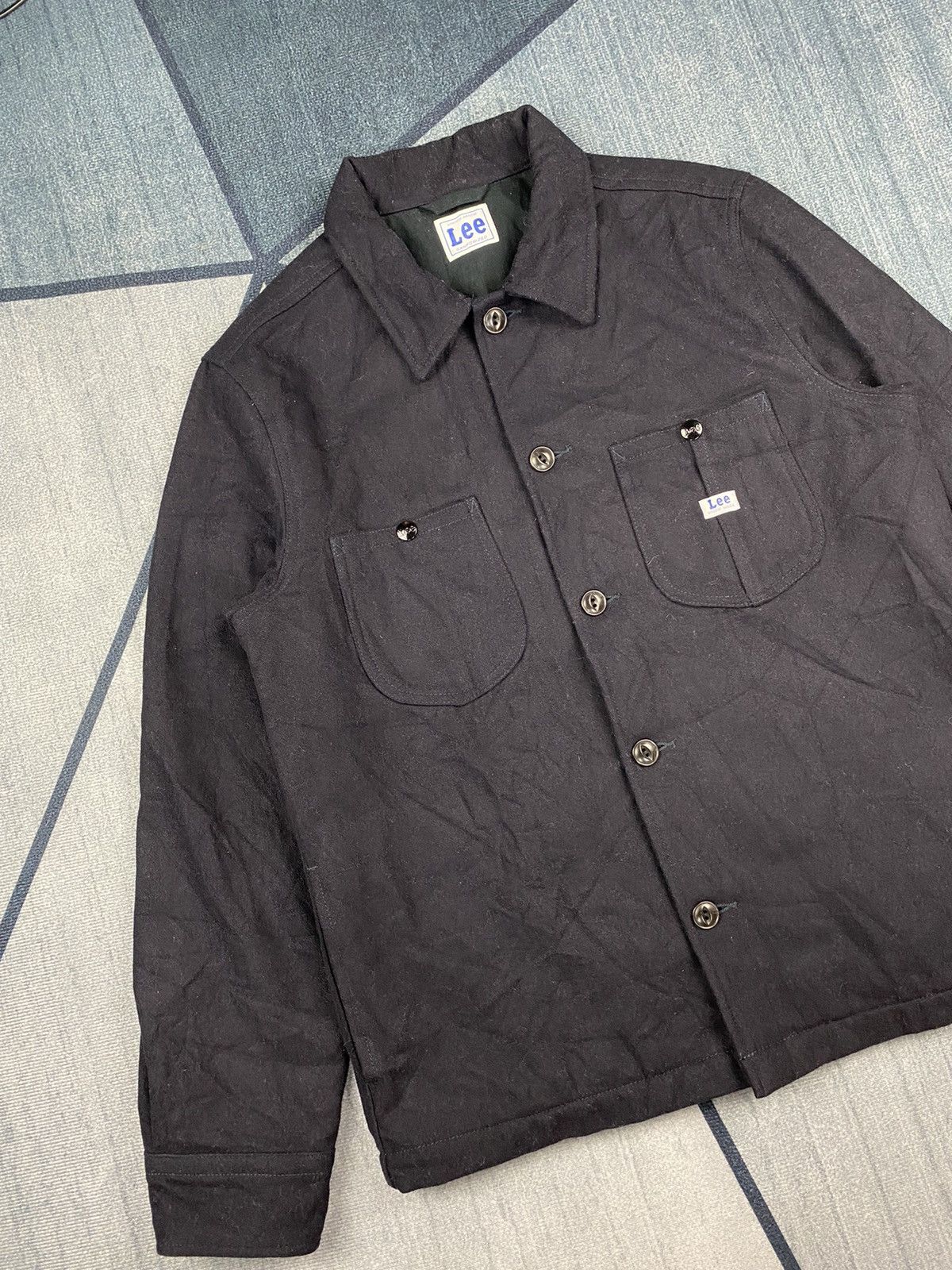 Lee × Vintage 🔥Vintage Lee Wool Jacket Size US L / EU 52-54 / 3 - 8 Thumbnail