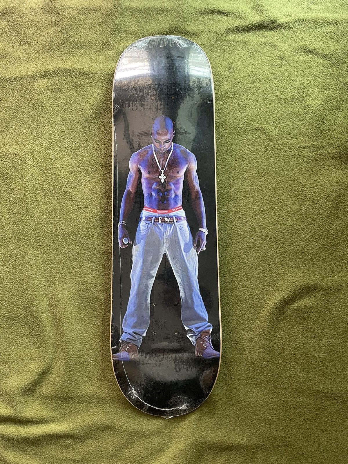 wholesale online store Supreme Tupac Hologram Skateboard Deck ...
