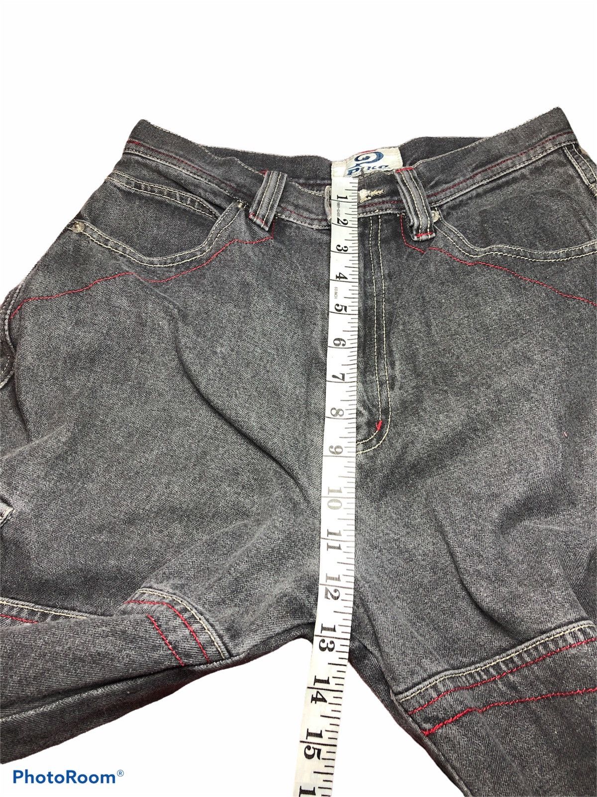 Vintage PIKO HAWAIIAN CARGO 6 POCKET DENIM Size US 29 - 9 Thumbnail