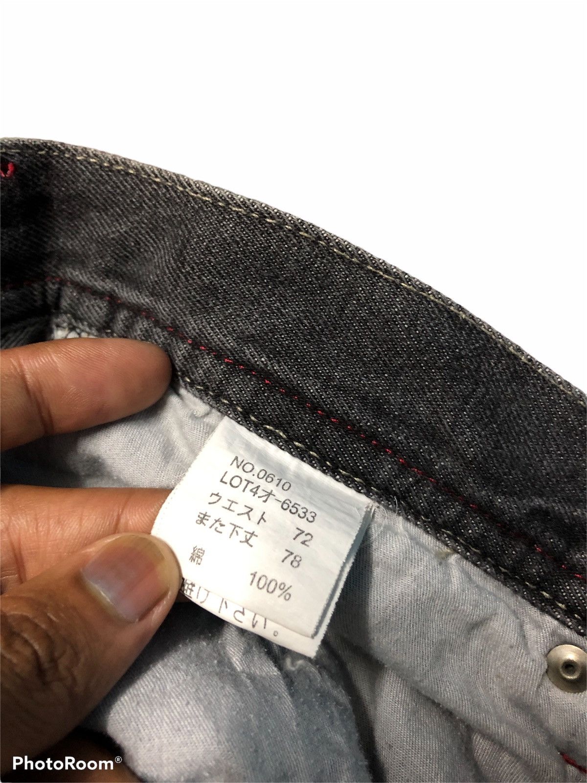 Vintage PIKO HAWAIIAN CARGO 6 POCKET DENIM Size US 29 - 4 Thumbnail