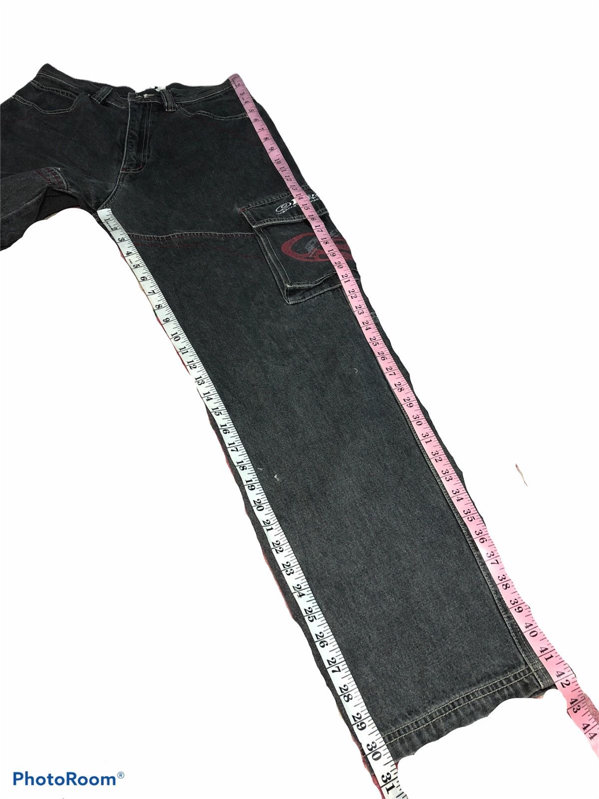 Vintage PIKO HAWAIIAN CARGO 6 POCKET DENIM Size US 29 - 10 Thumbnail