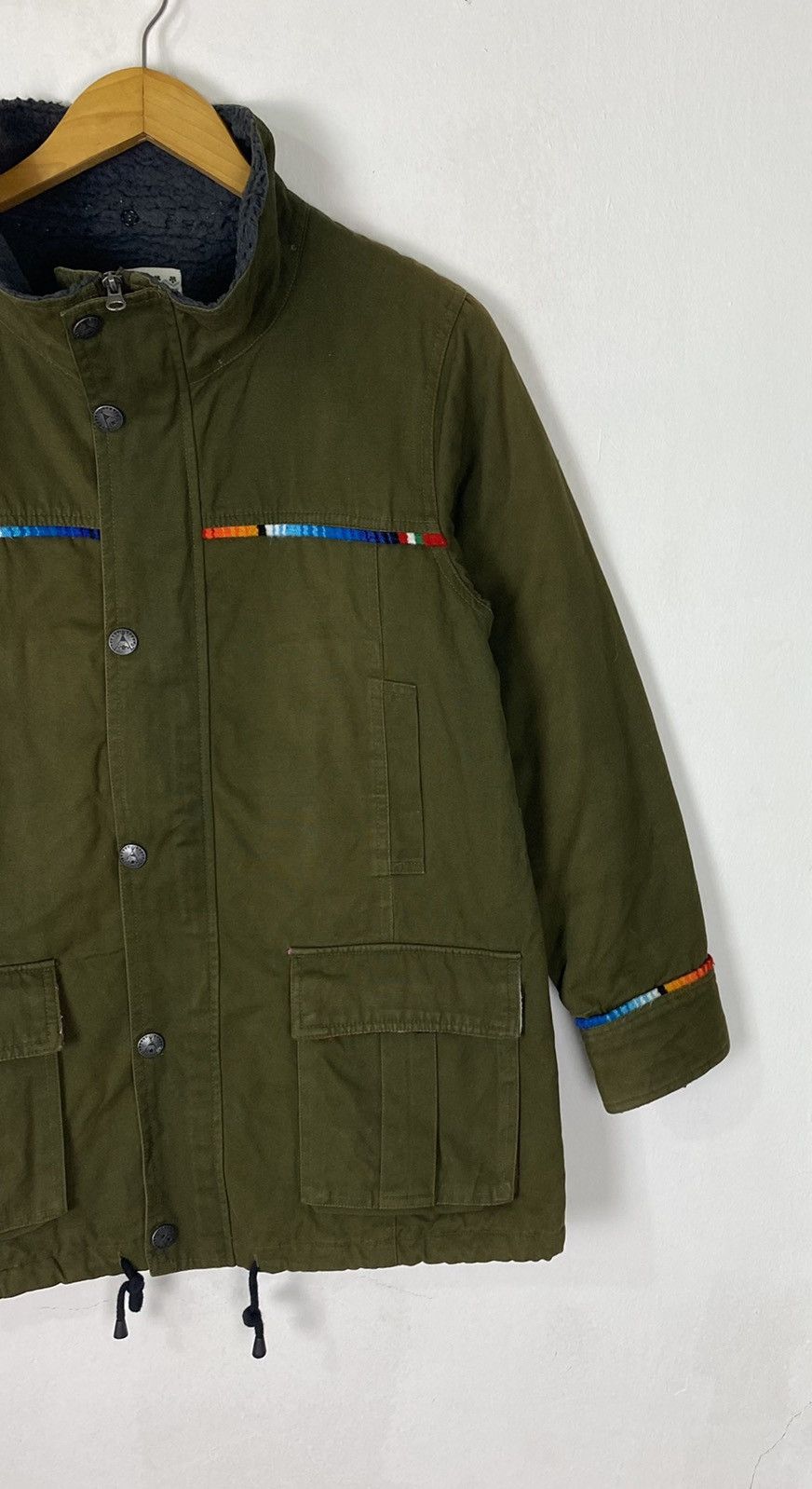 Nanamica Japanese Brand Vintage Titicaca Mind Fur Inner Zip Up Jacket Size US M / EU 48-50 / 2 - 2 Thumbnail