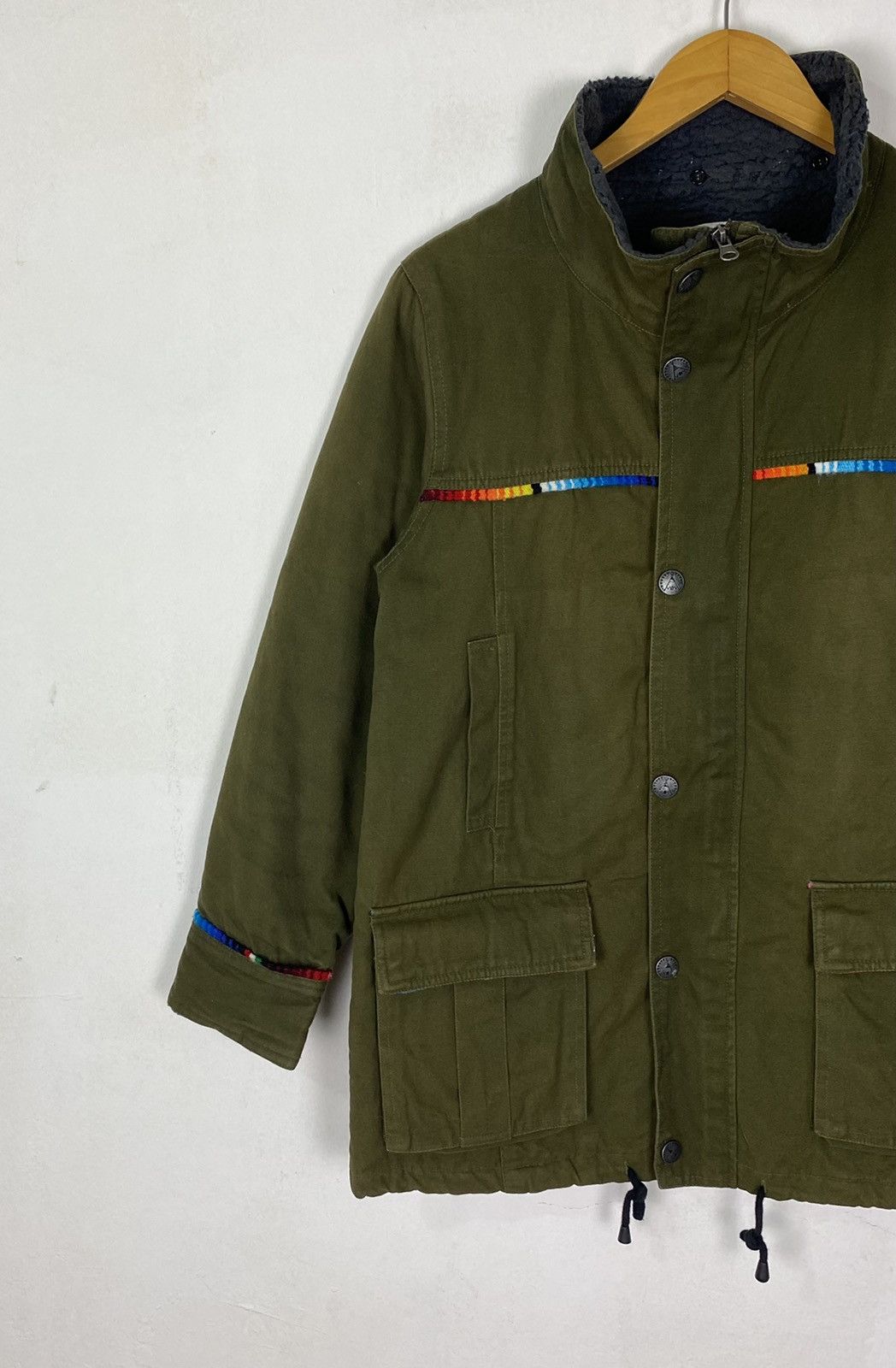 Nanamica Japanese Brand Vintage Titicaca Mind Fur Inner Zip Up Jacket Size US M / EU 48-50 / 2 - 3 Thumbnail