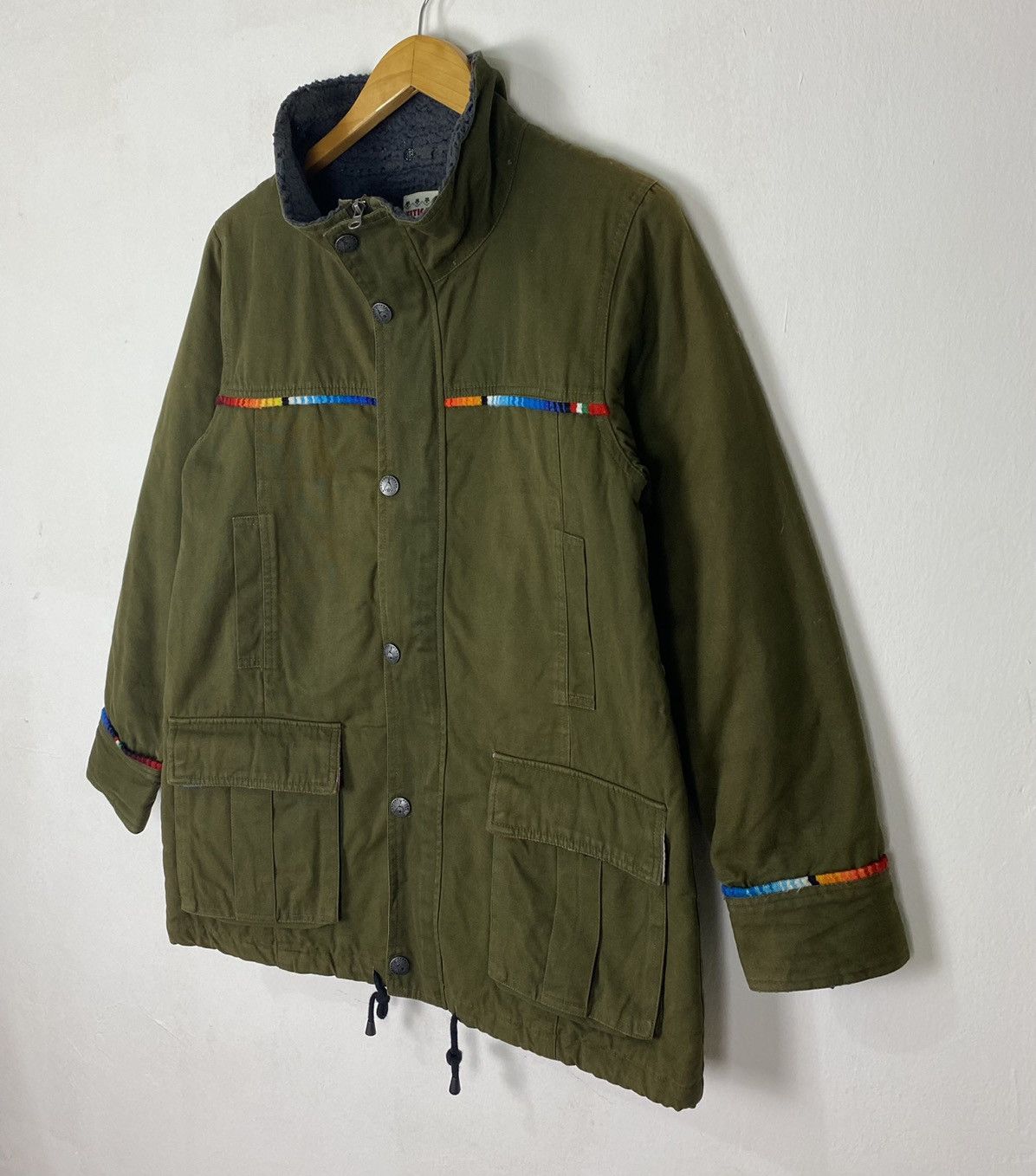 Nanamica Japanese Brand Vintage Titicaca Mind Fur Inner Zip Up Jacket Size US M / EU 48-50 / 2 - 5 Thumbnail