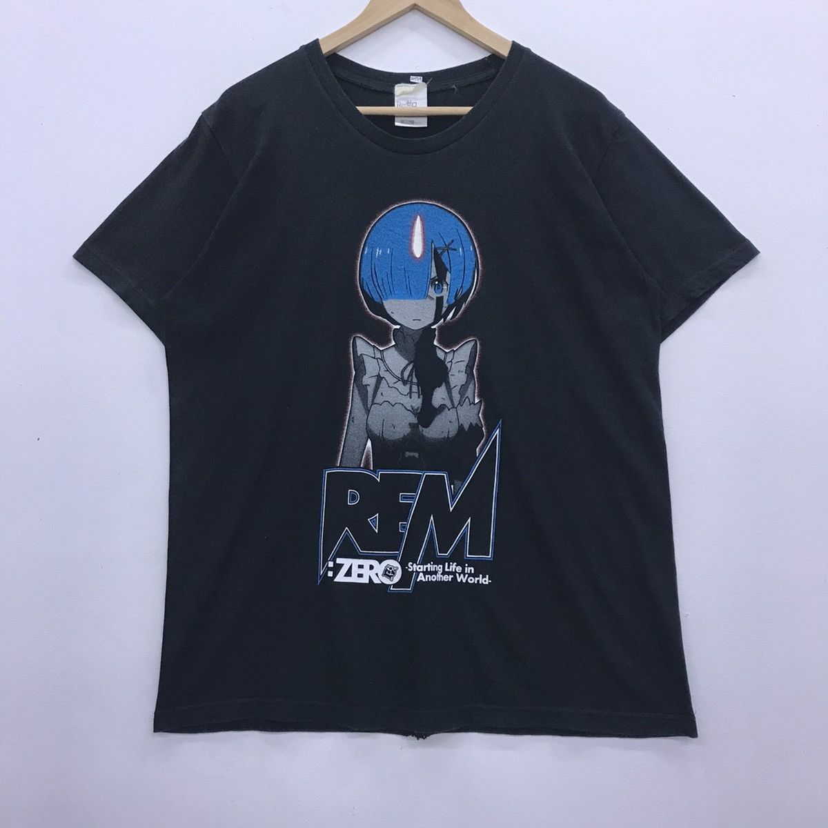 Anime Vintage Re Zero Anime T-shirt Size US XL / EU 56 / 4 - 2 Thumbnail