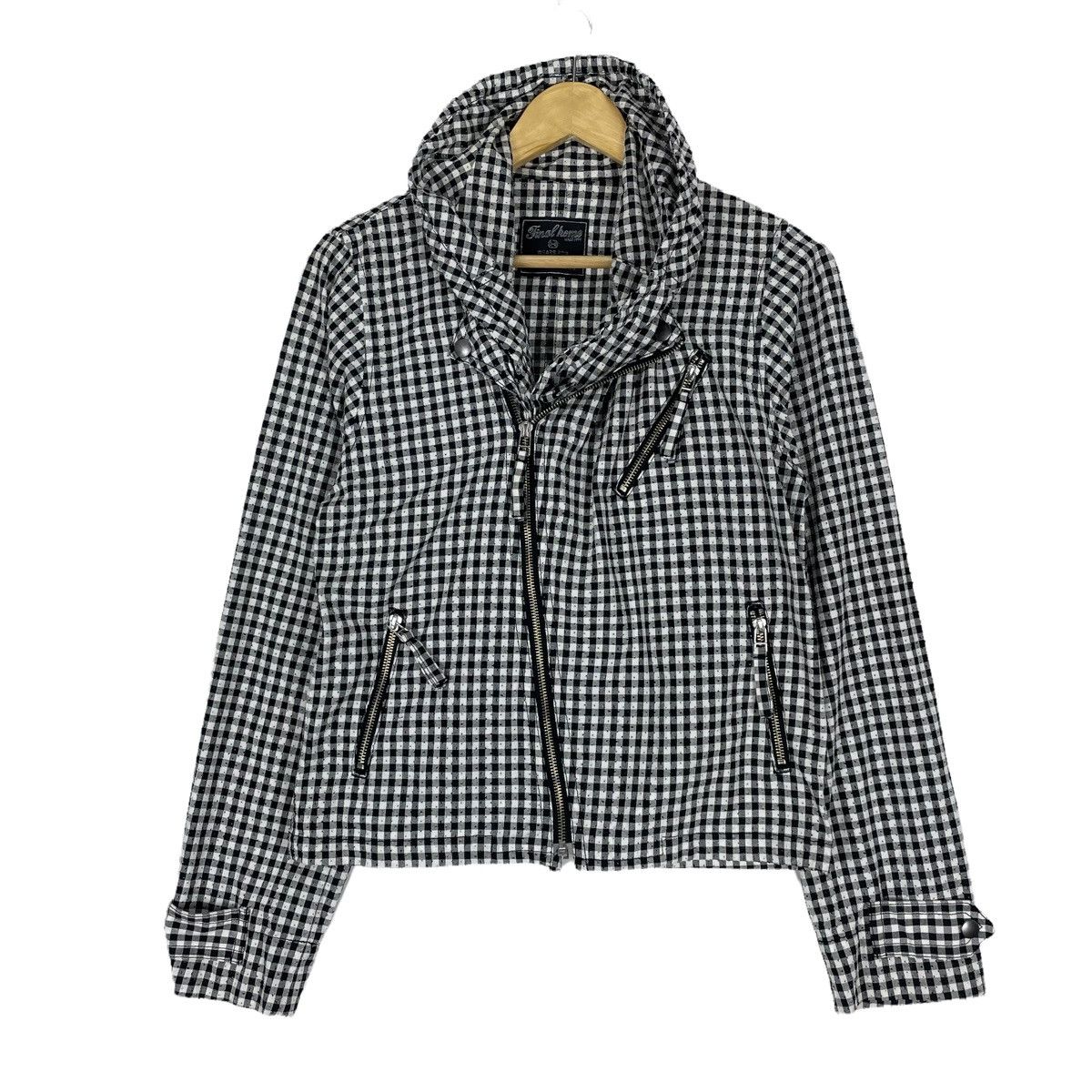 Final Home 🔥FINAL HOME ISSEY MIYAKE HOODIE PLAIDS ZIPPER JACKET Size US S / EU 44-46 / 1 - 1 Thumbnail
