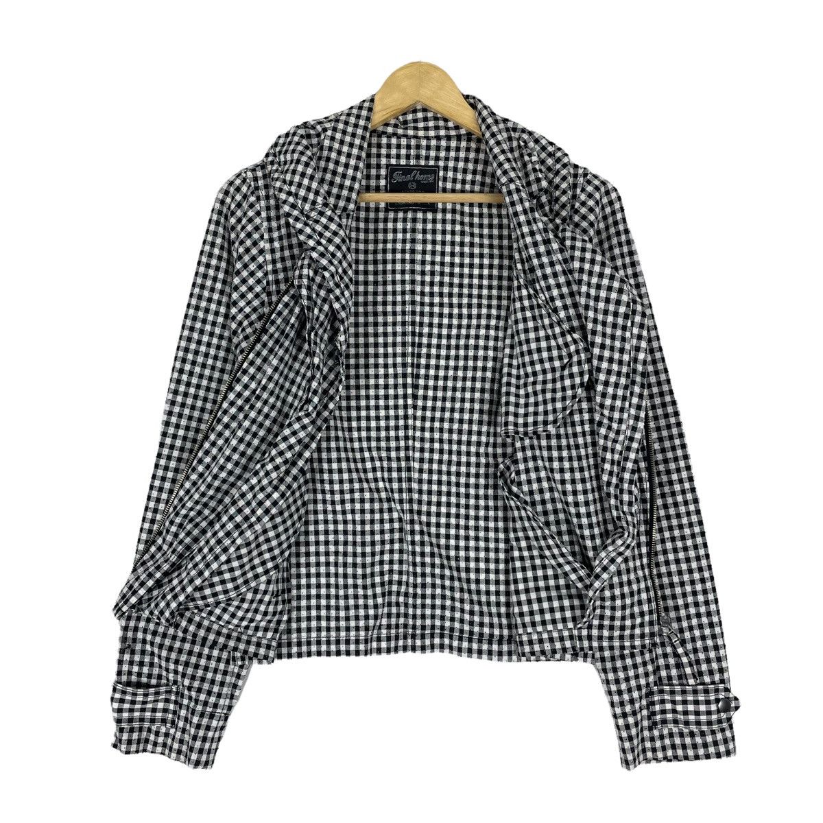 Final Home 🔥FINAL HOME ISSEY MIYAKE HOODIE PLAIDS ZIPPER JACKET Size US S / EU 44-46 / 1 - 8 Thumbnail