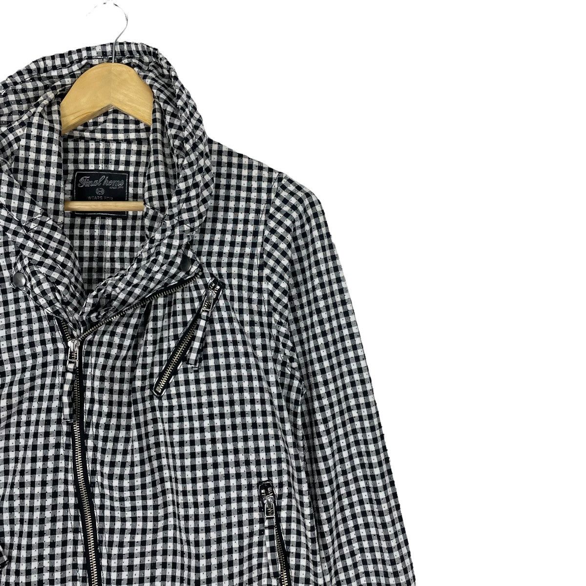 Final Home 🔥FINAL HOME ISSEY MIYAKE HOODIE PLAIDS ZIPPER JACKET Size US S / EU 44-46 / 1 - 4 Thumbnail