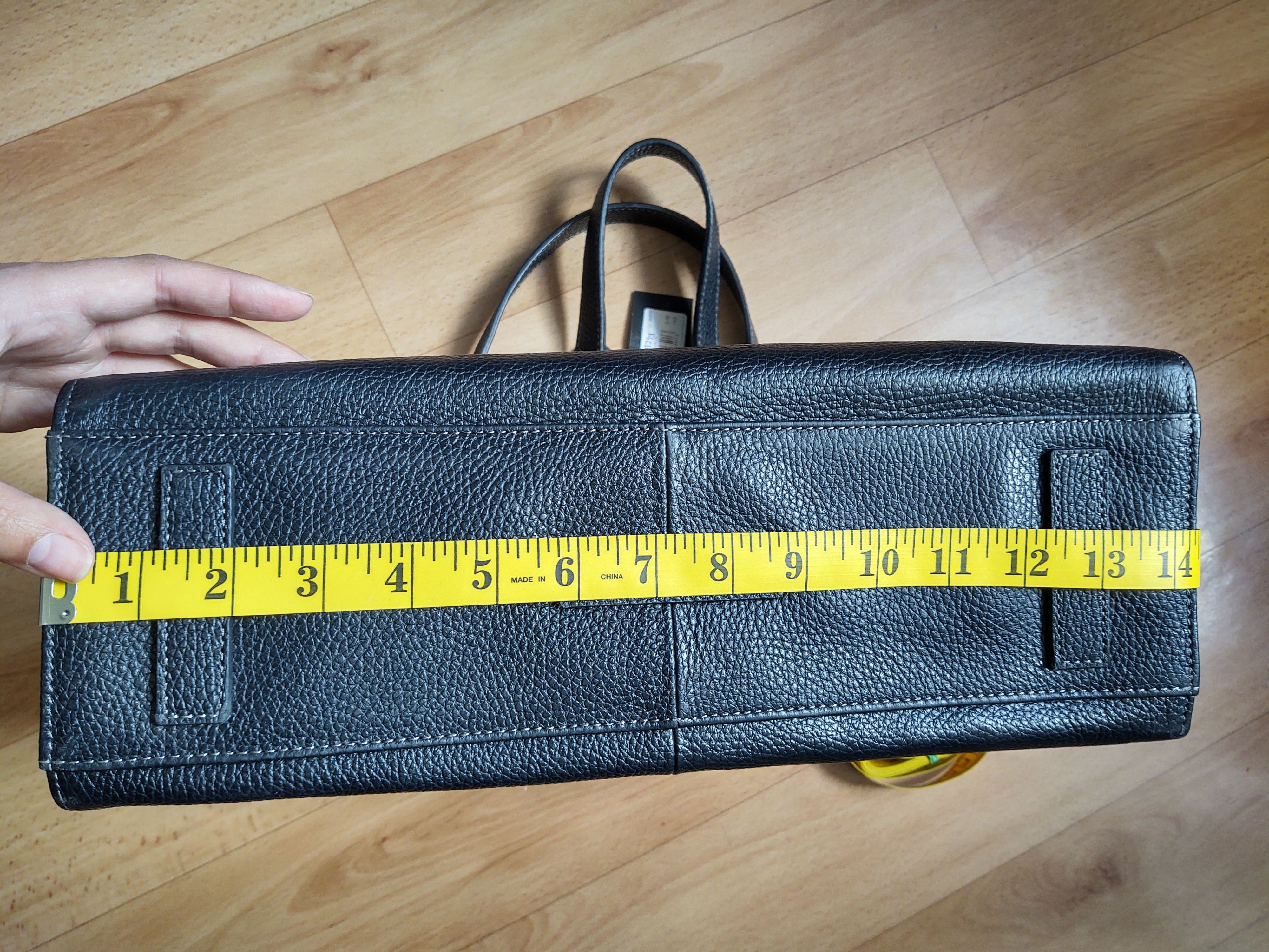 Leather Black Leather Bag Size ONE SIZE - 15 Thumbnail