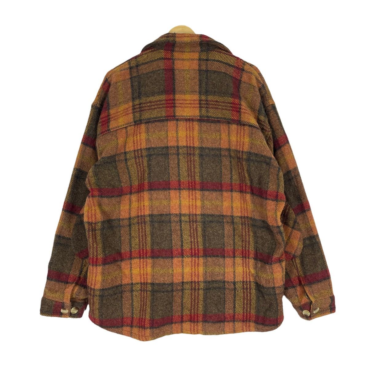 Flannel ⚡️MITSUMINE PLAIDS TARTAN WOOL FLANEL SHIRT Size US L / EU 52-54 / 3 - 8 Thumbnail