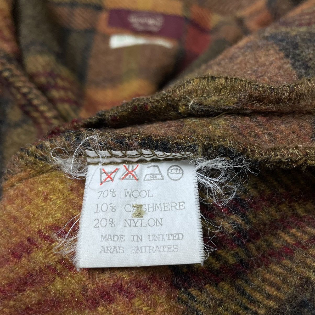 Flannel ⚡️MITSUMINE PLAIDS TARTAN WOOL FLANEL SHIRT Size US L / EU 52-54 / 3 - 10 Thumbnail
