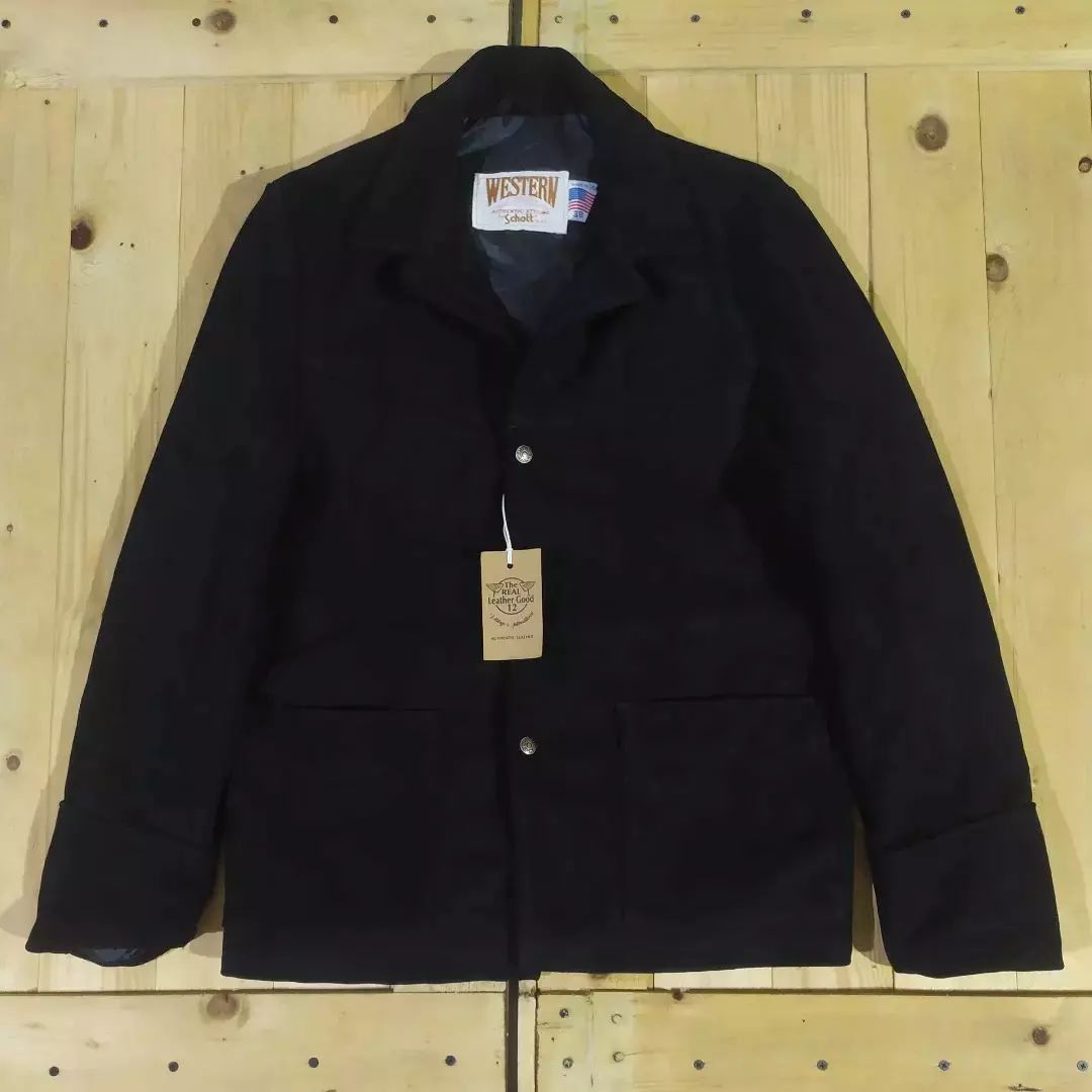 HOLLYWOOD RANCH MARKET × Schott SCHOTT NYC WESTERN AUTHENTIC LEATHER SUEDE FRINGE JACKET Size US M / EU 48-50 / 2 - 1 Thumbnail