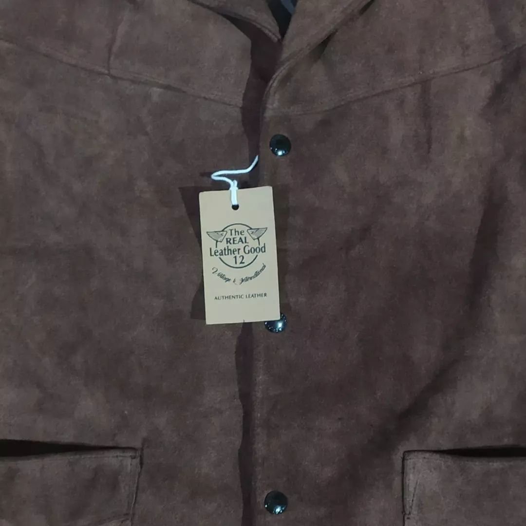 HOLLYWOOD RANCH MARKET × Schott SCHOTT NYC WESTERN AUTHENTIC LEATHER SUEDE FRINGE JACKET Size US XL / EU 56 / 4 - 3 Thumbnail