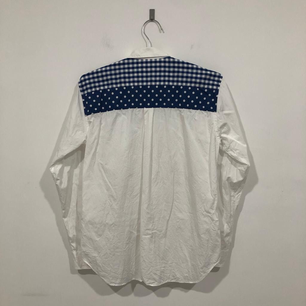 Comme des Garcons AD2013 CDG Homme Deux Polkadot Shirt Size US XS / EU 42 / 0 - 3 Thumbnail