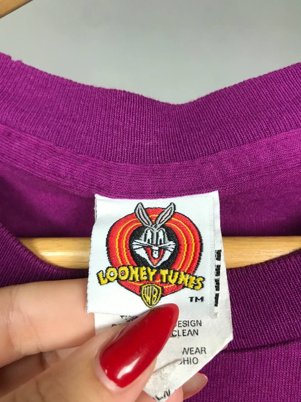 Vintage × Warner Bros Looney tunes Florida 1997 Warner Bros American vintage tee Size US L / EU 52-54 / 3 - 4 Thumbnail