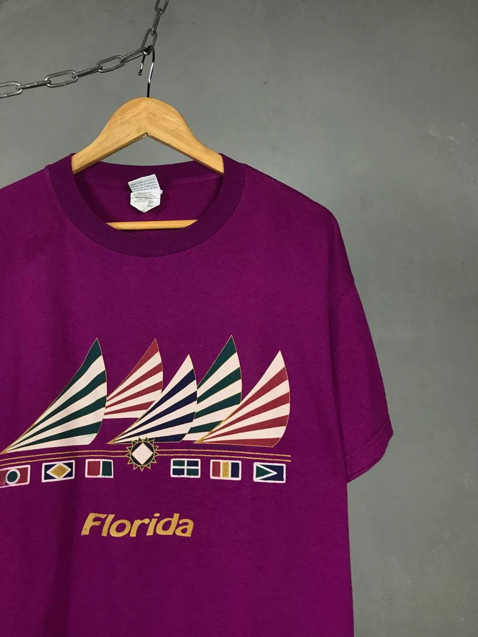 Vintage × Warner Bros Looney tunes Florida 1997 Warner Bros American vintage tee Size US L / EU 52-54 / 3 - 2 Thumbnail