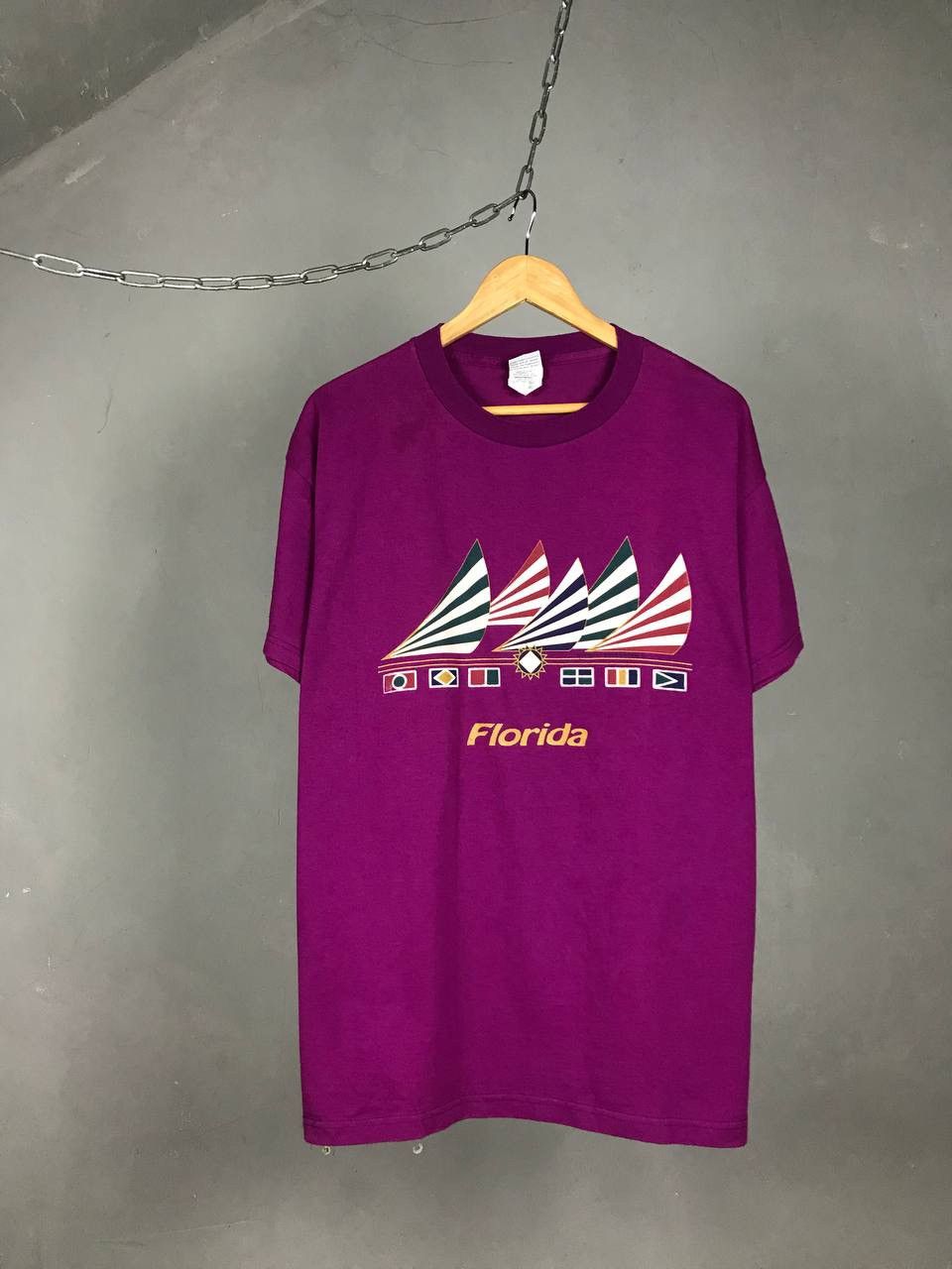 Vintage × Warner Bros Looney tunes Florida 1997 Warner Bros American vintage tee Size US L / EU 52-54 / 3 - 1 Thumbnail