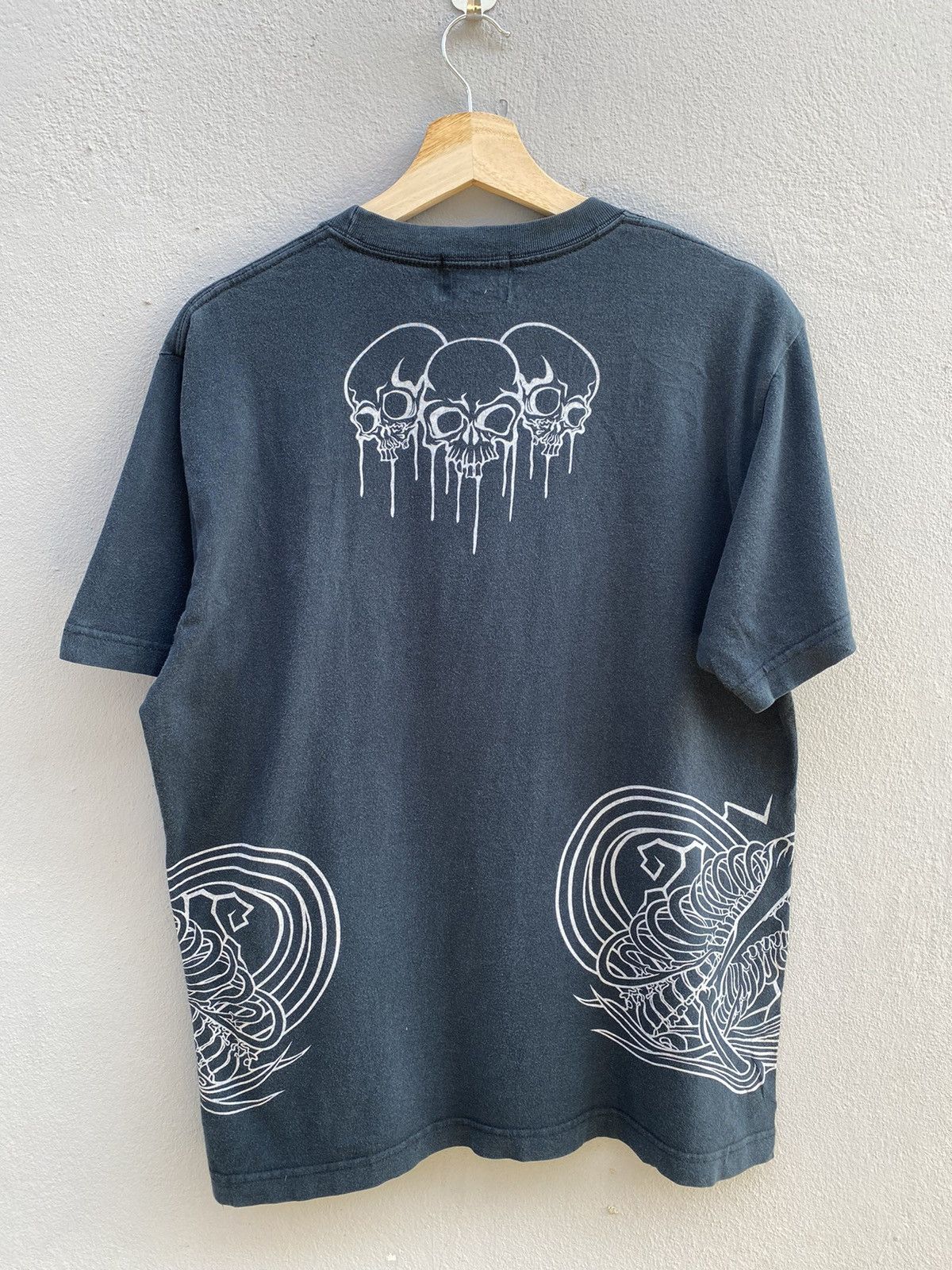 Japanese Brand × Vintage 💥RARE💥Vintage 90s Japanese Classic Multigraphics Skeleton Size US L / EU 52-54 / 3 - 9 Thumbnail
