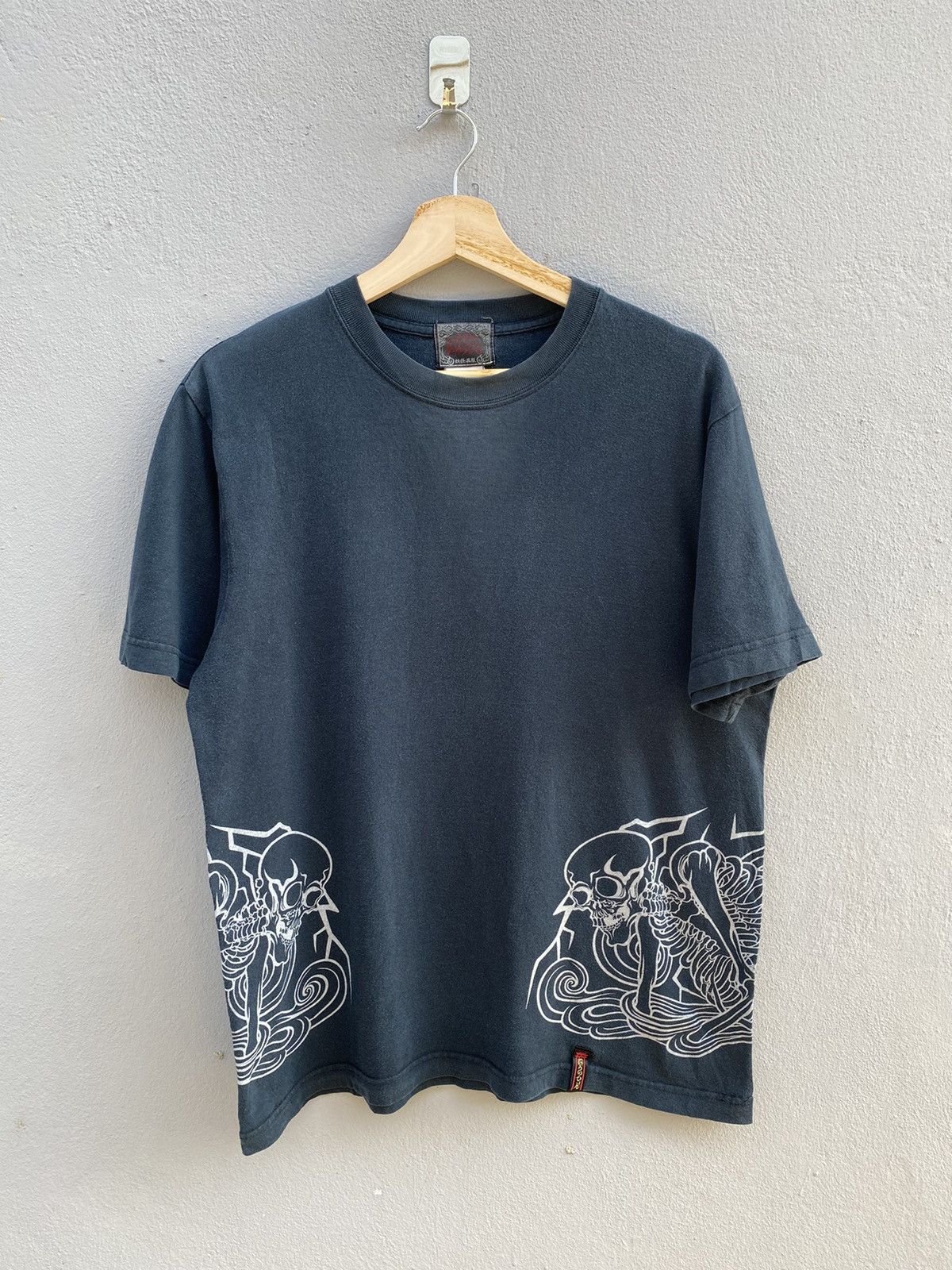 Japanese Brand × Vintage 💥RARE💥Vintage 90s Japanese Classic Multigraphics Skeleton Size US L / EU 52-54 / 3 - 1 Thumbnail