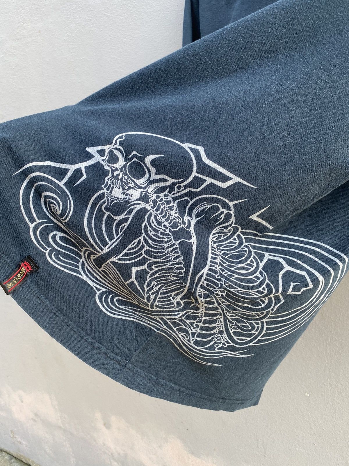 Japanese Brand × Vintage 💥RARE💥Vintage 90s Japanese Classic Multigraphics Skeleton Size US L / EU 52-54 / 3 - 7 Thumbnail