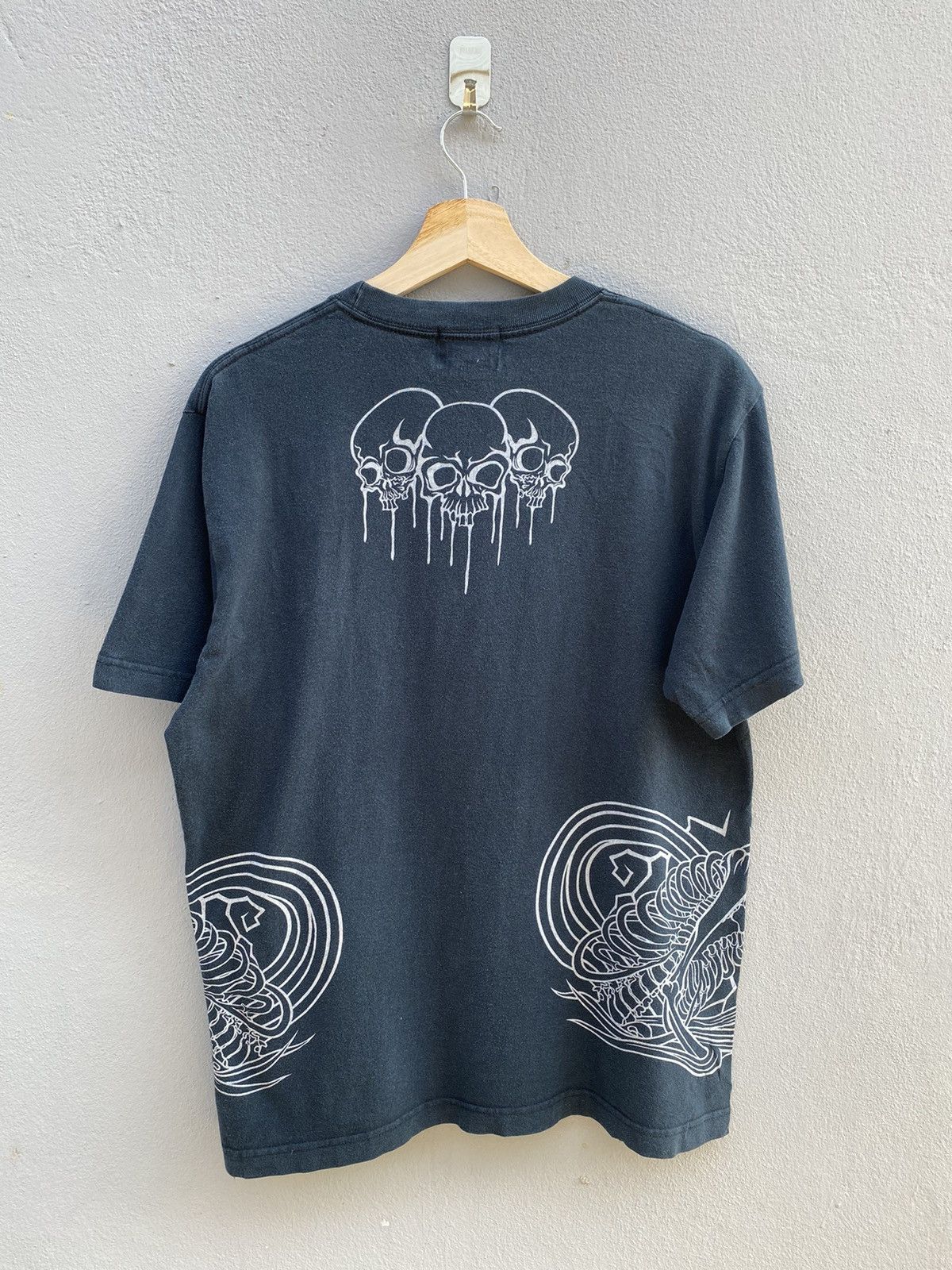 Japanese Brand × Vintage 💥RARE💥Vintage 90s Japanese Classic Multigraphics Skeleton Size US L / EU 52-54 / 3 - 2 Thumbnail