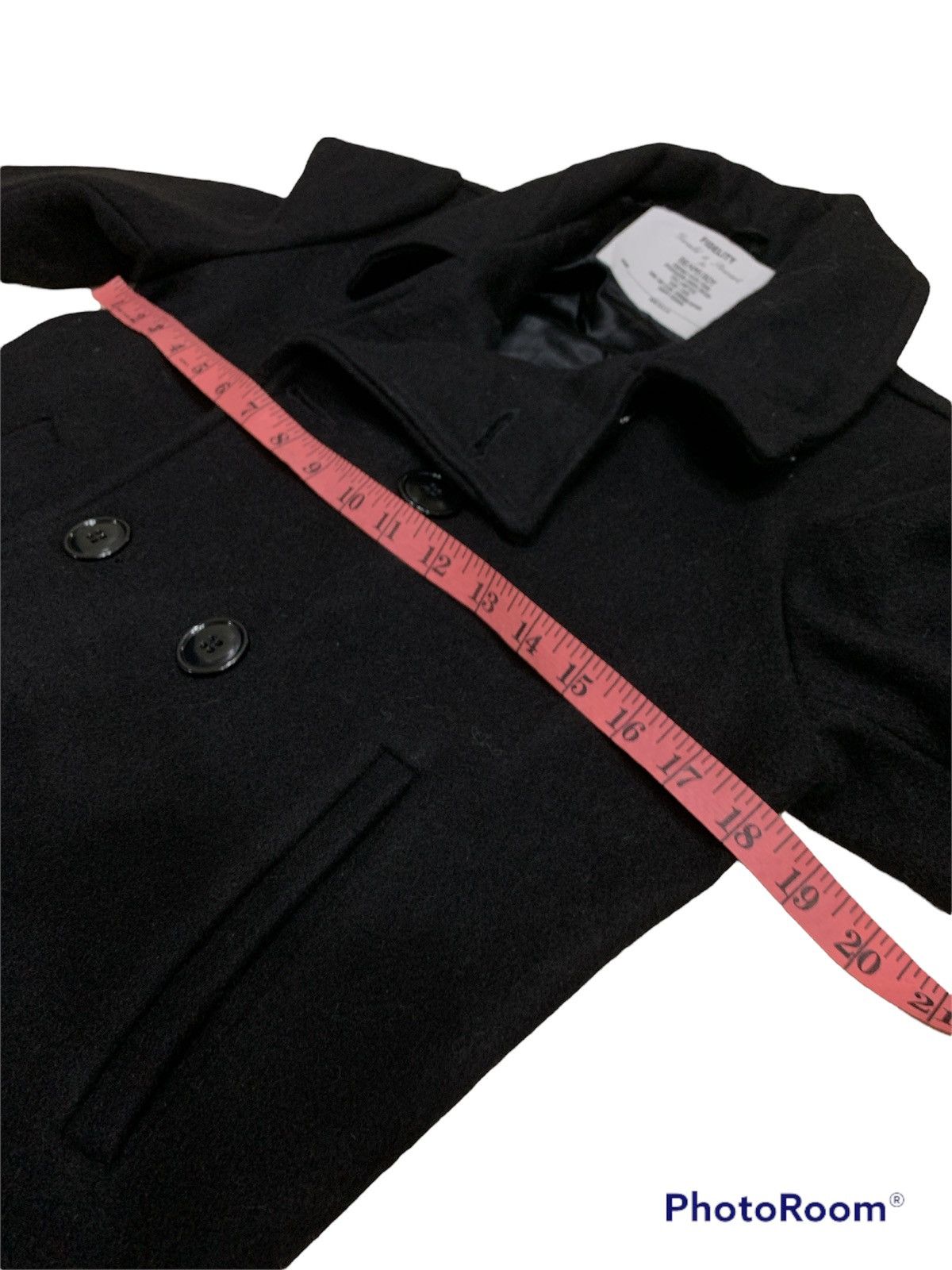 Beams Plus × Fidelity FIDELITY BY GERALD & STEWART WOOL PEACOAT Size US XS / EU 42 / 0 - 4 Thumbnail