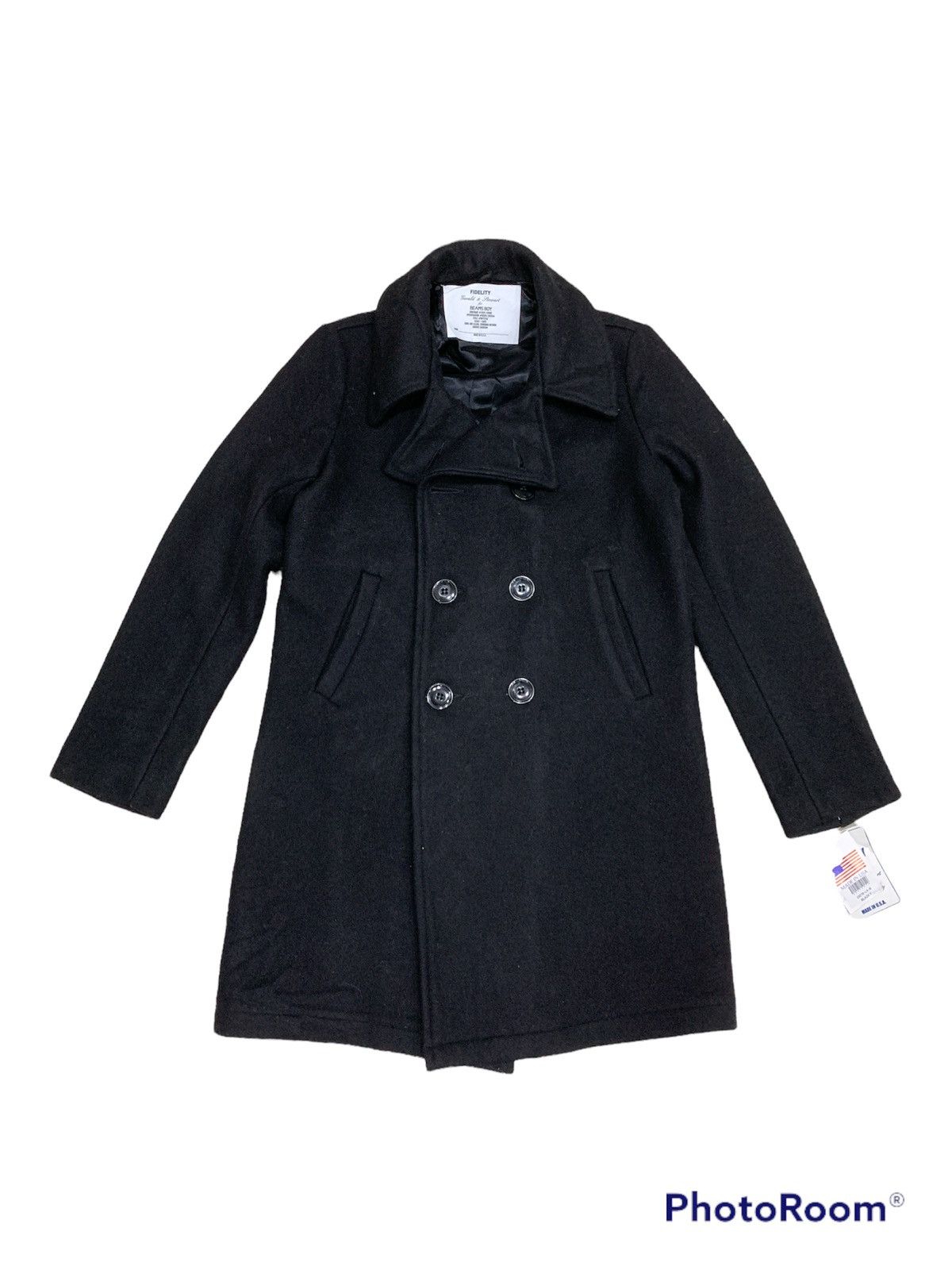 Beams Plus × Fidelity FIDELITY BY GERALD & STEWART WOOL PEACOAT Size US XS / EU 42 / 0 - 1 Thumbnail