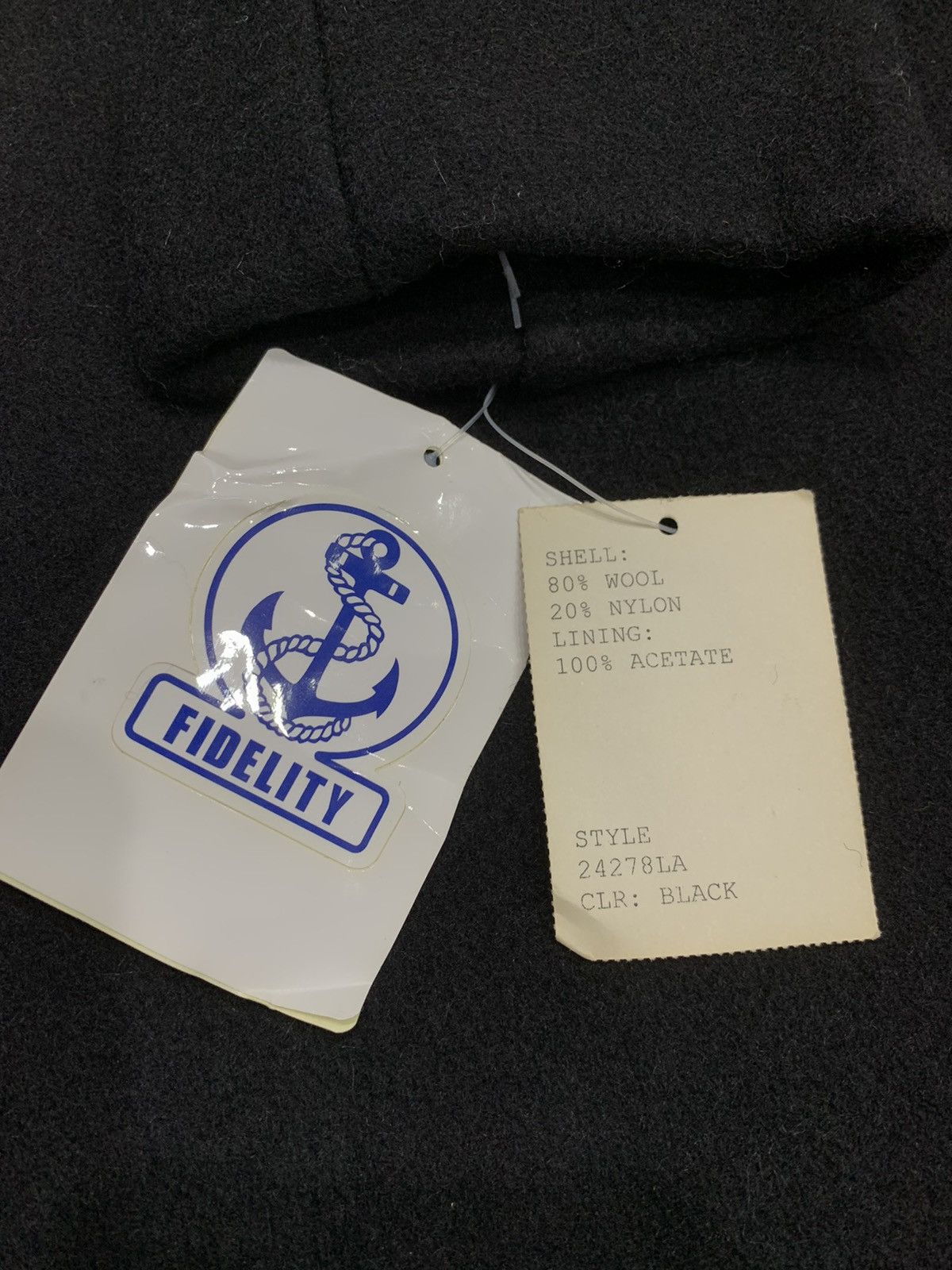 Beams Plus × Fidelity FIDELITY BY GERALD & STEWART WOOL PEACOAT Size US XS / EU 42 / 0 - 7 Thumbnail