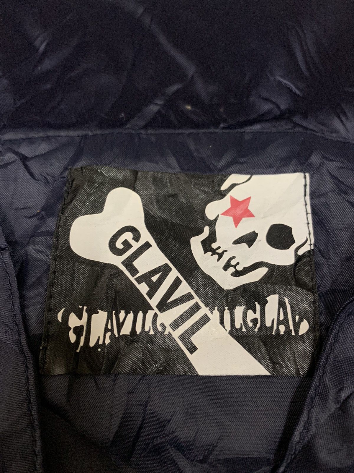 Japanese Brand Nylon Light Jackets GLAVIL With Skulls Design Size US M / EU 48-50 / 2 - 5 Thumbnail