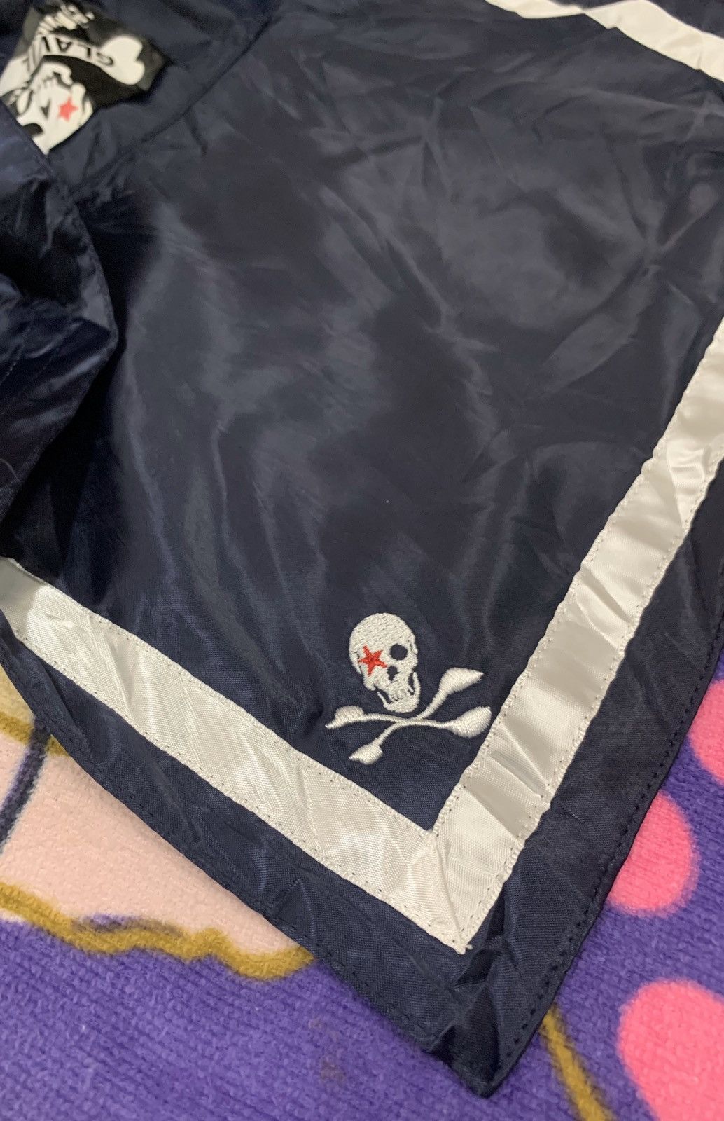 Japanese Brand Nylon Light Jackets GLAVIL With Skulls Design Size US M / EU 48-50 / 2 - 7 Thumbnail
