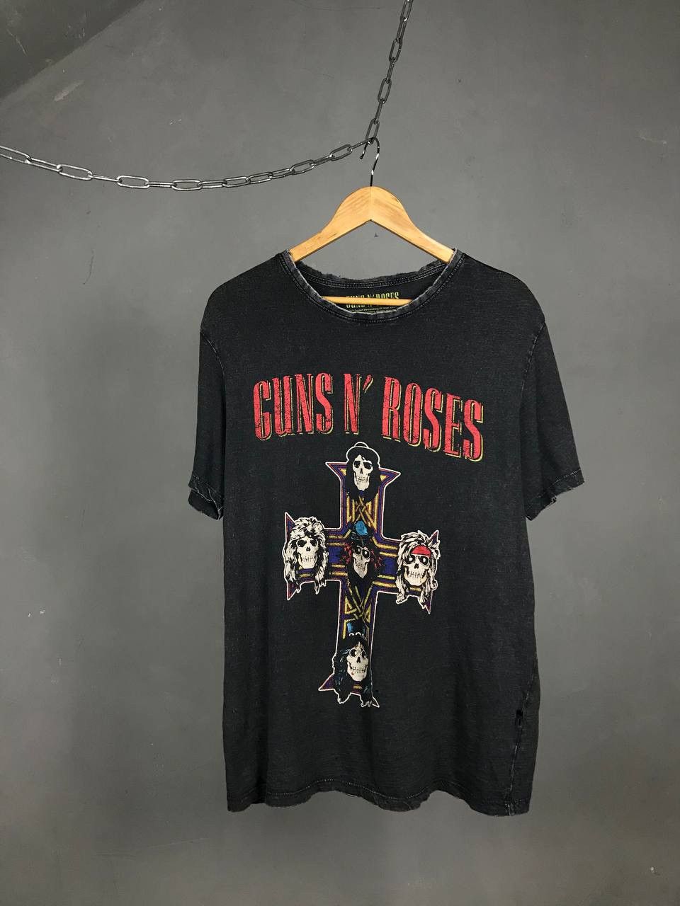 Band Tees Guns and Roses vintage rock band tee Size US XL / EU 56 / 4 - 1 Thumbnail